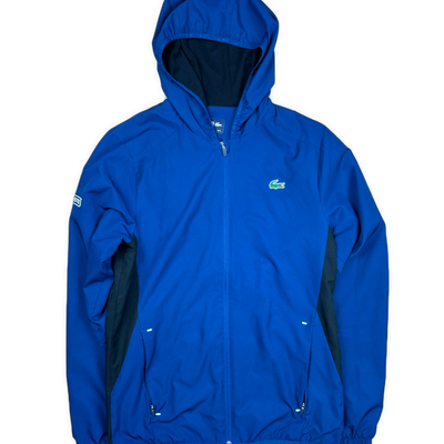 navyblue Lacoste windbreaker {S}