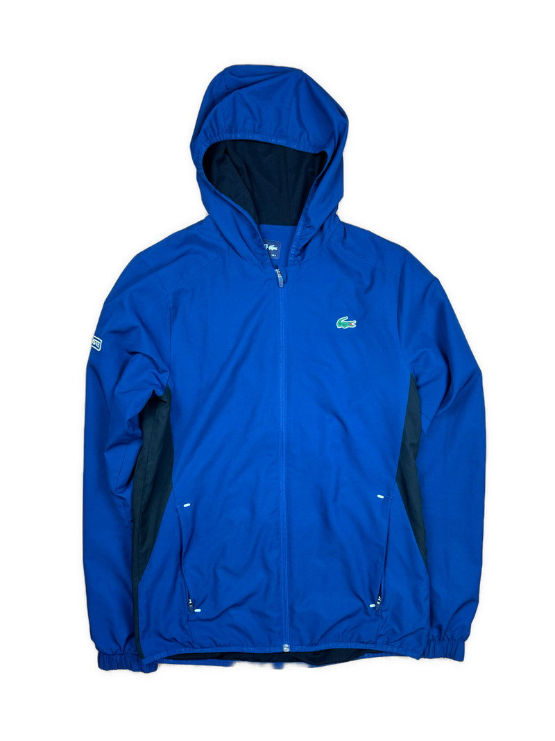 navyblue Lacoste windbreaker {S}
