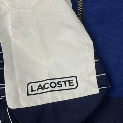 navyblue Lacoste windbreaker {S}