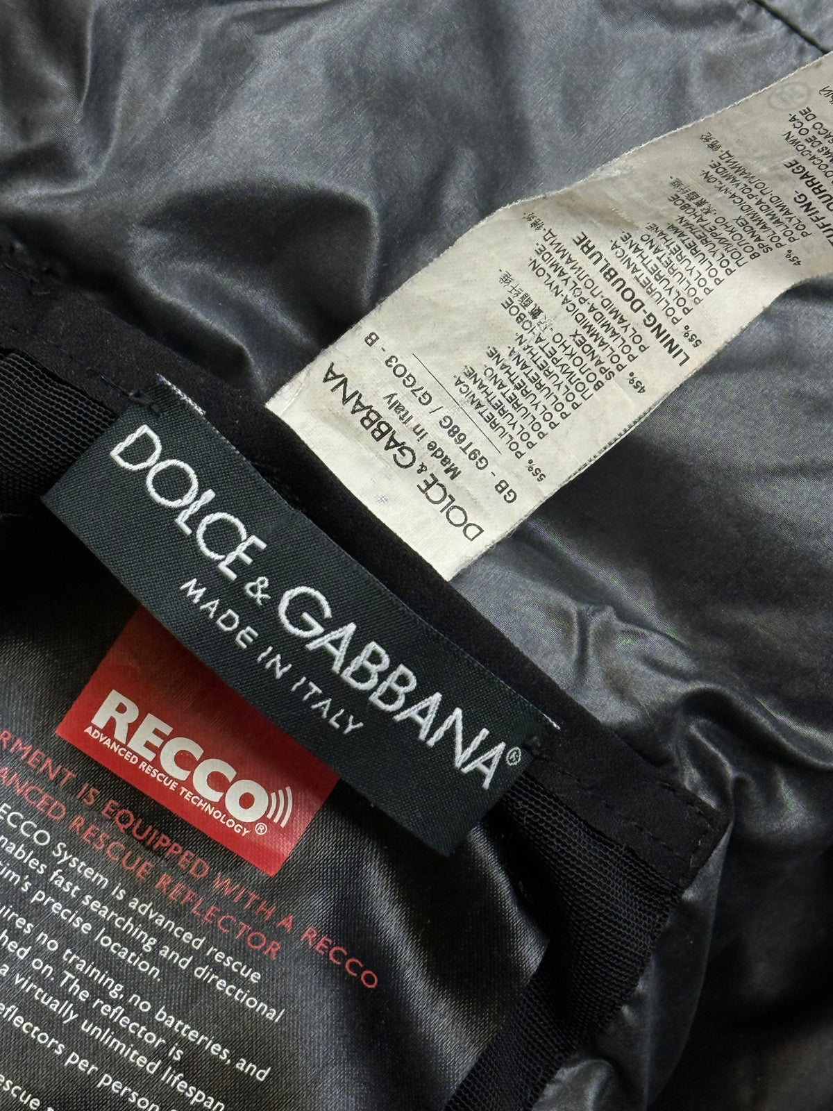 vintage Dolce & Gabbana winterjacket {L}