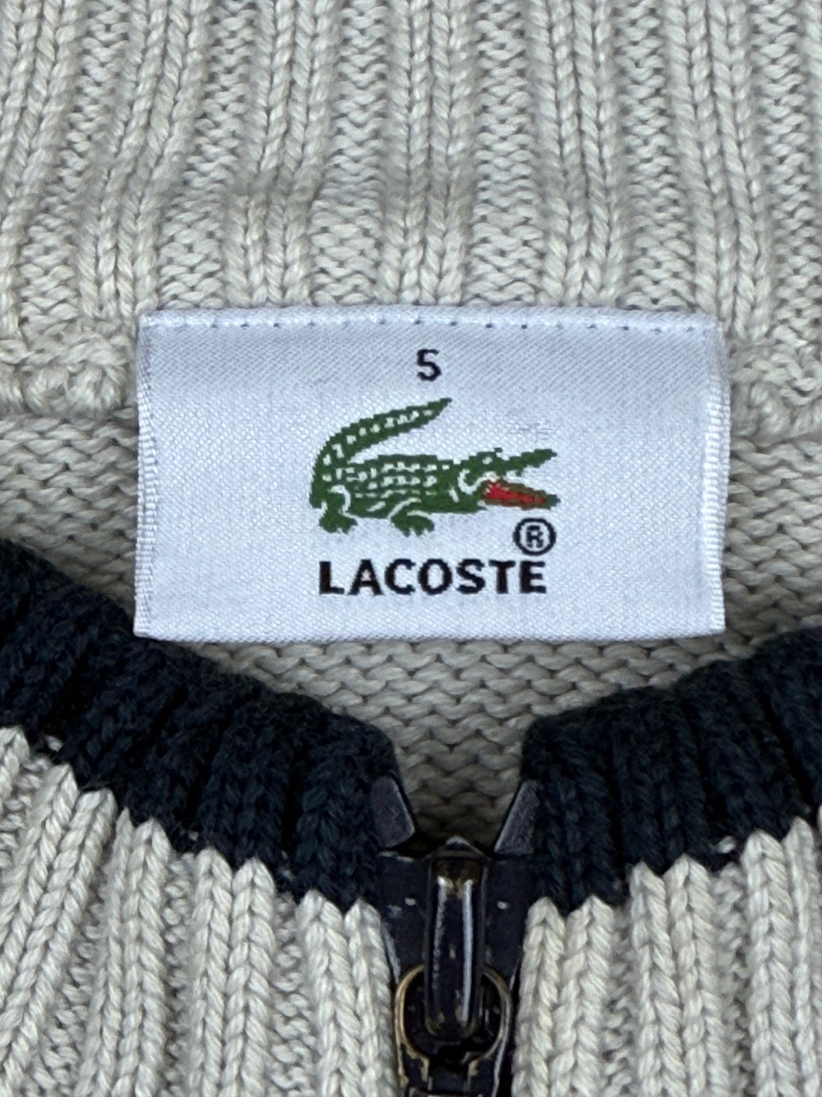 vintage Lacoste sweatjacket {L}