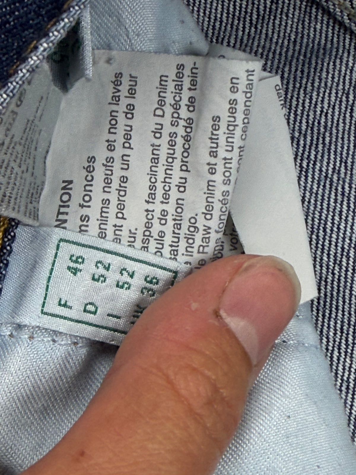 vintage Lacoste jeans