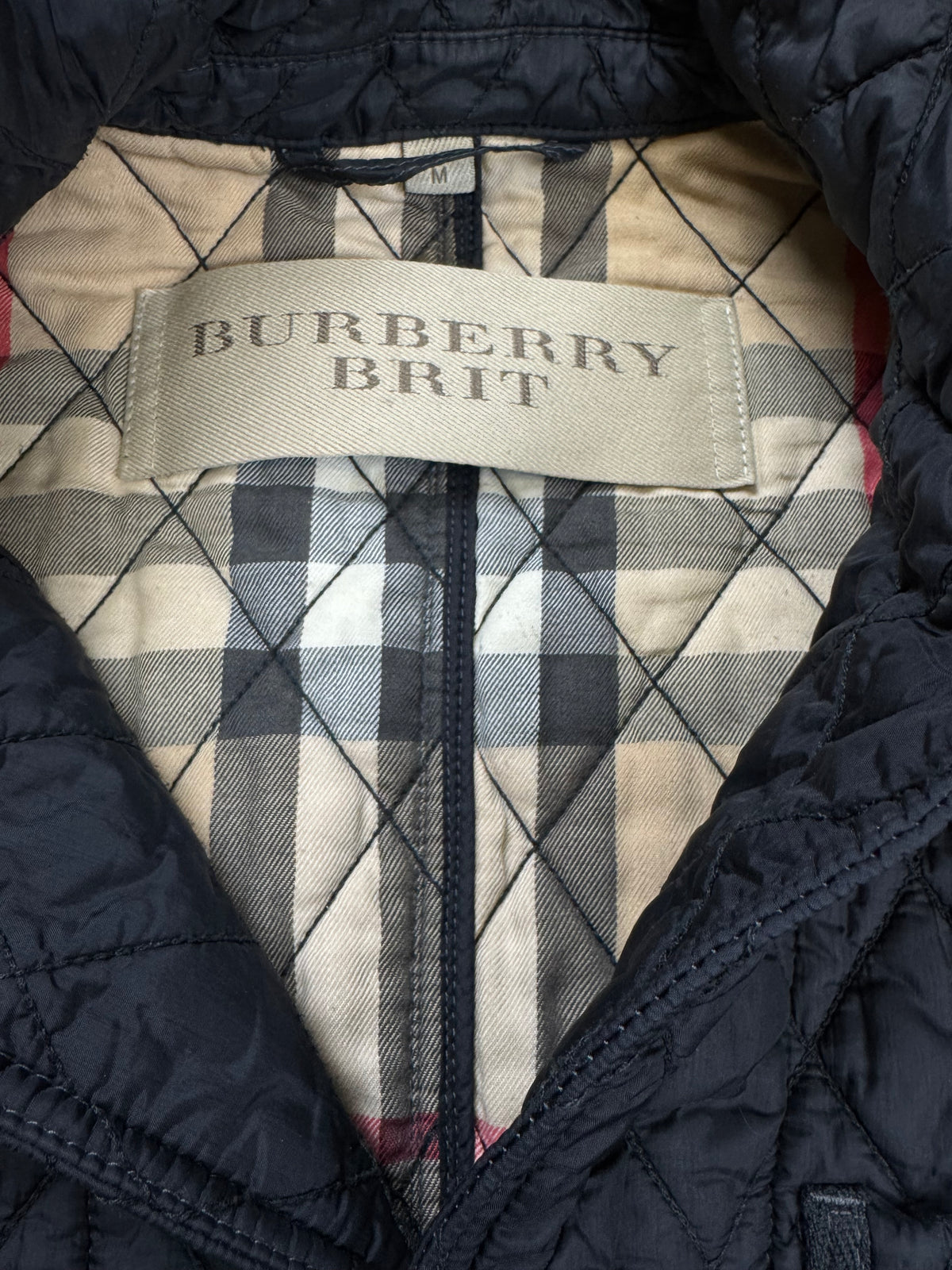 vintage Burberry quilted jacket {M}