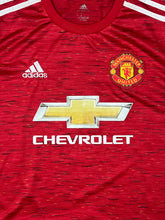 Carregar imagem no visualizador da galeria, red Adidas Manchester United 2020-2021 home jersey {M}
