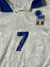 Φόρτωση εικόνας στο εργαλείο προβολής Συλλογής, vintage DIADORA Italy 1992 away jersey {M}
