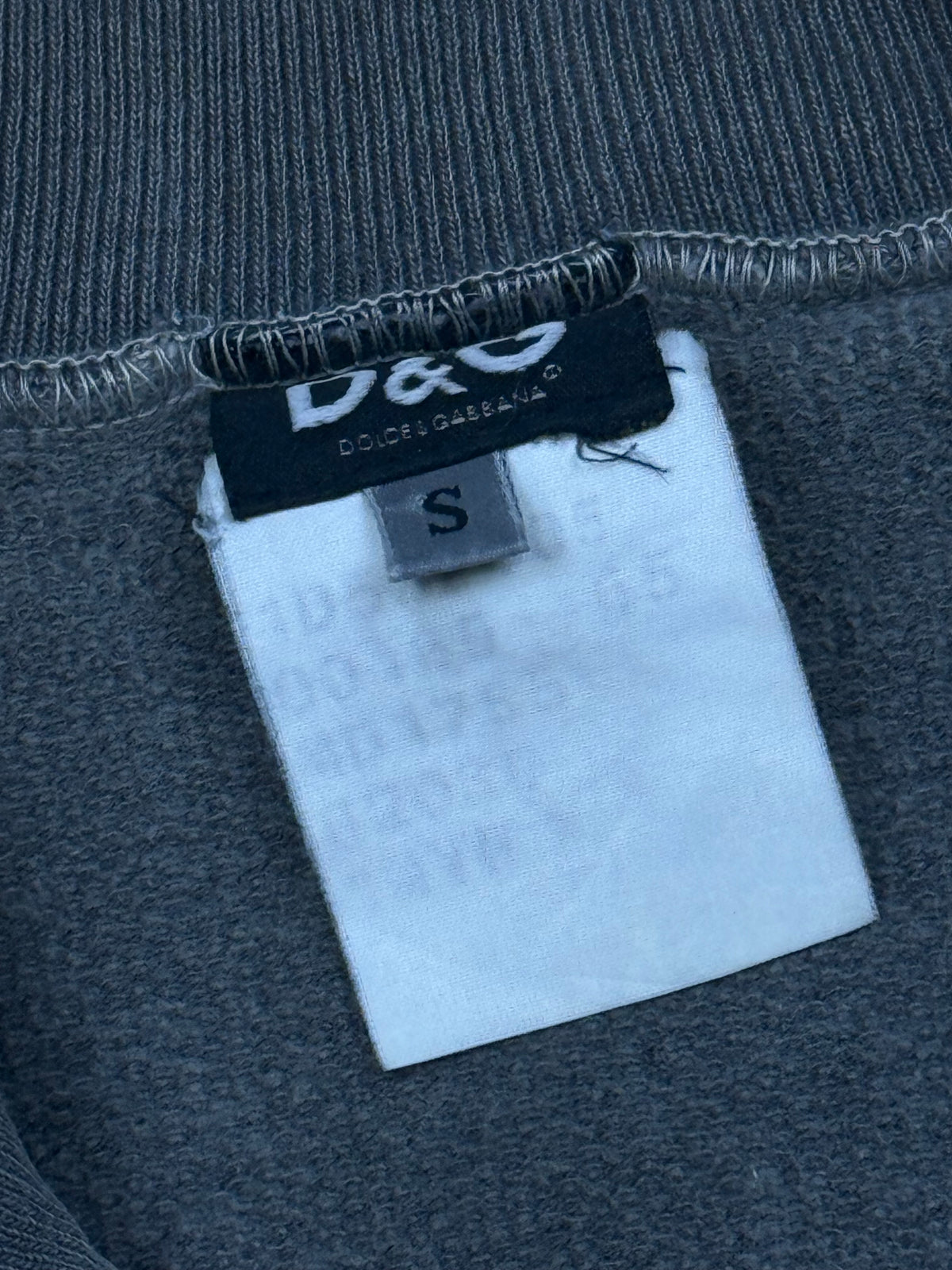 vintage Dolce & Gabbana quarterzip