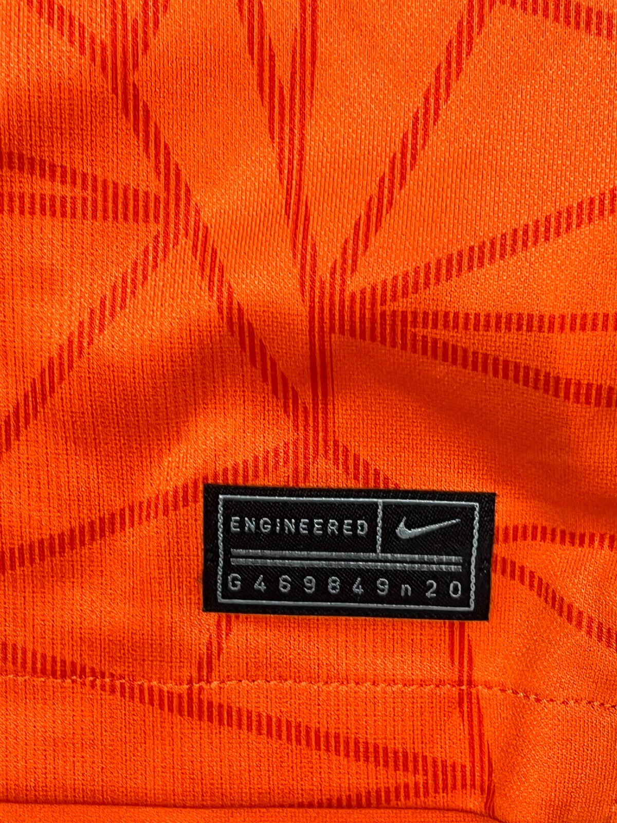 orange Nike Netherlands 2020 home jersey {XS}