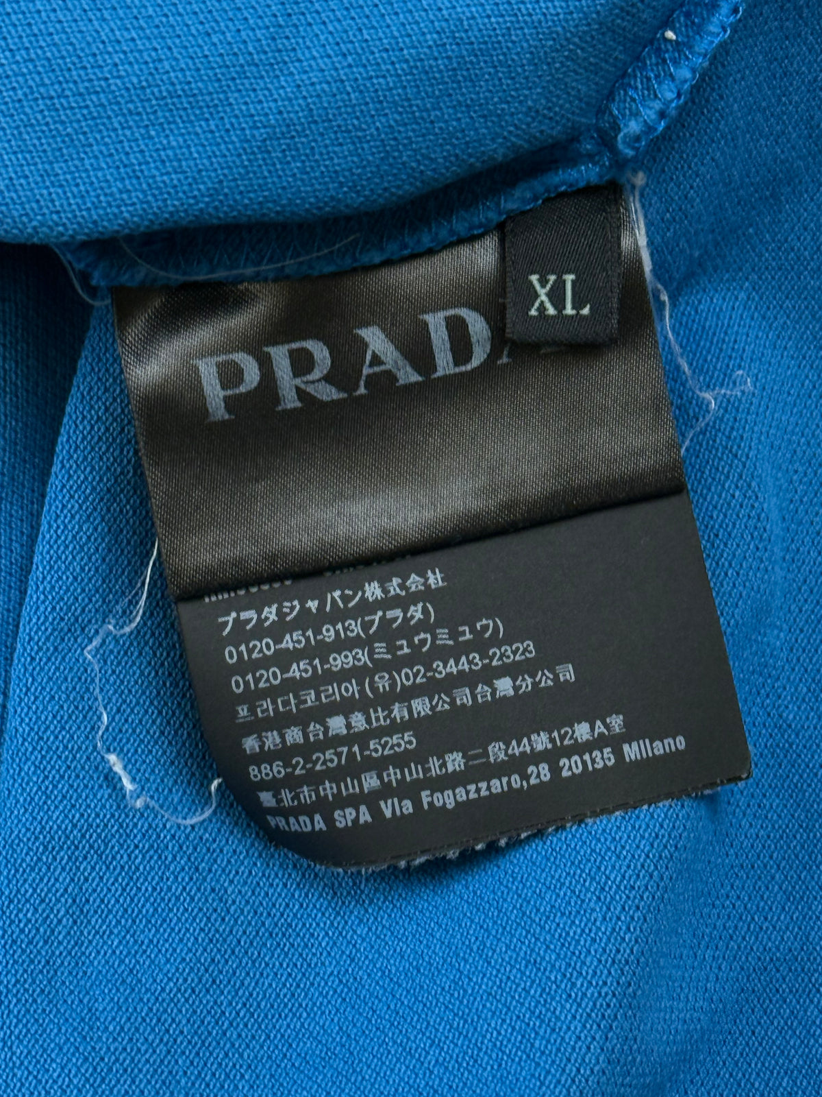 blue Prada polo {XL}