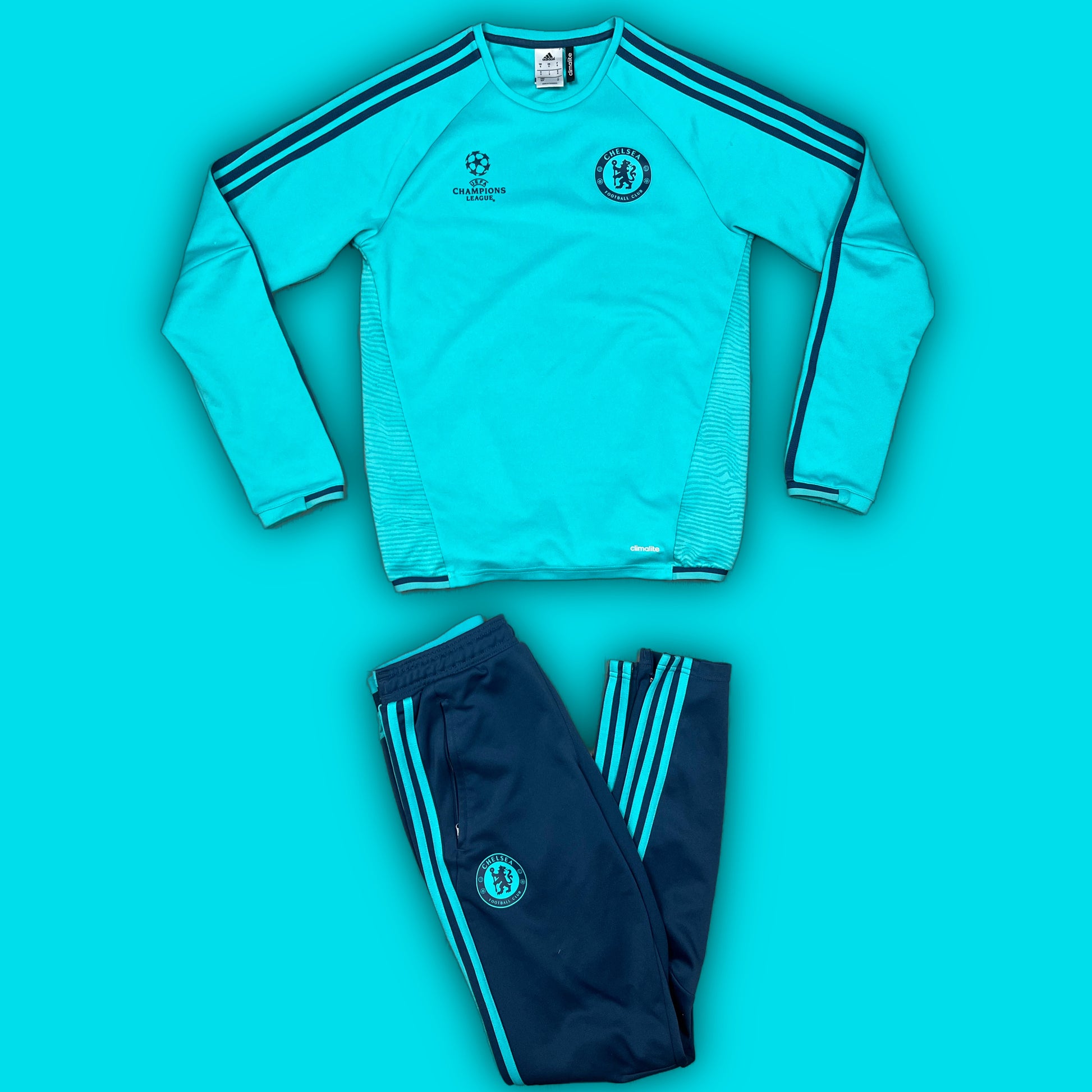 vintage Adidas Fc Chelsea tracksuit {S}