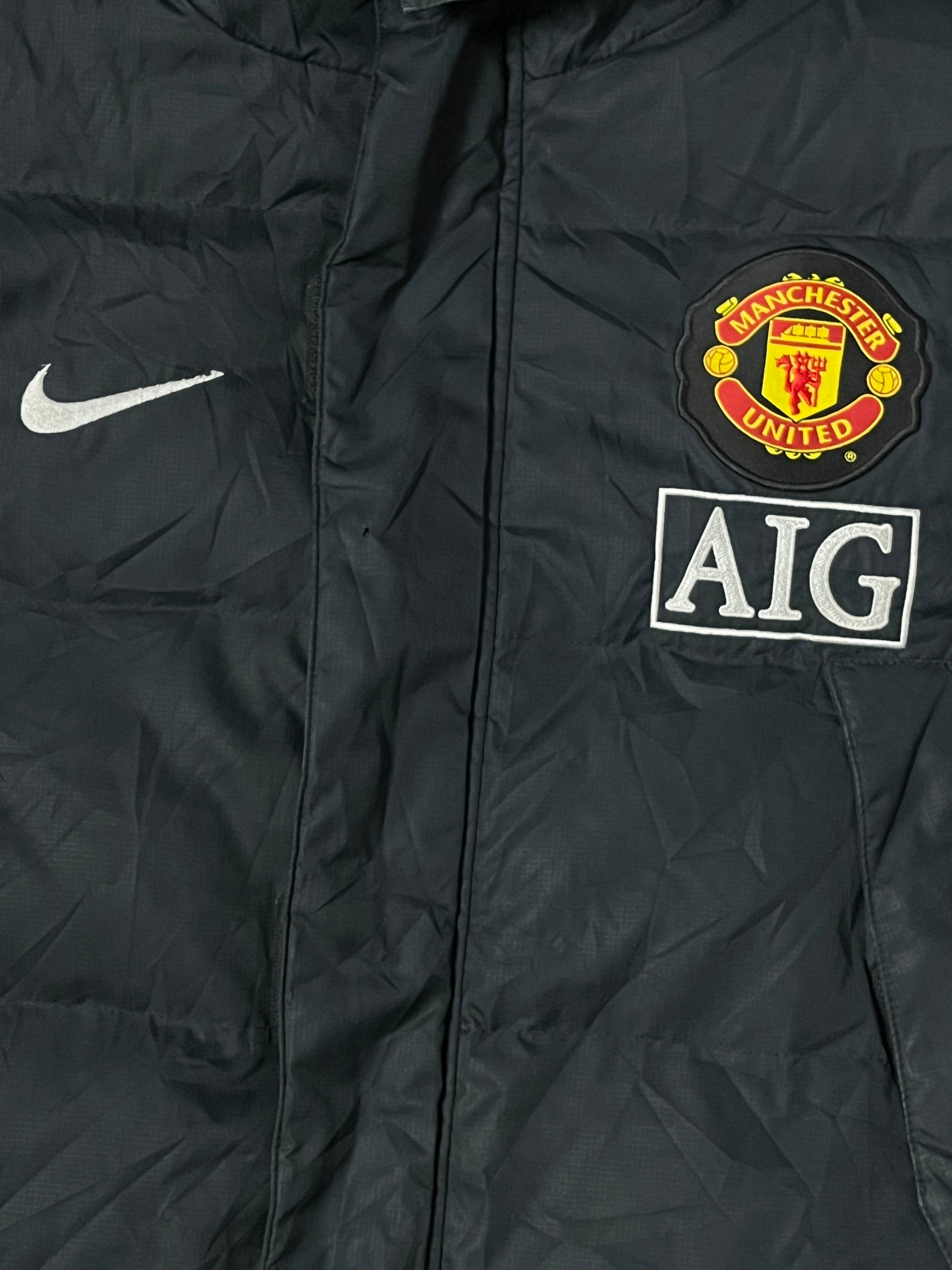 vintage Nike Manchester United pufferjacket {M}