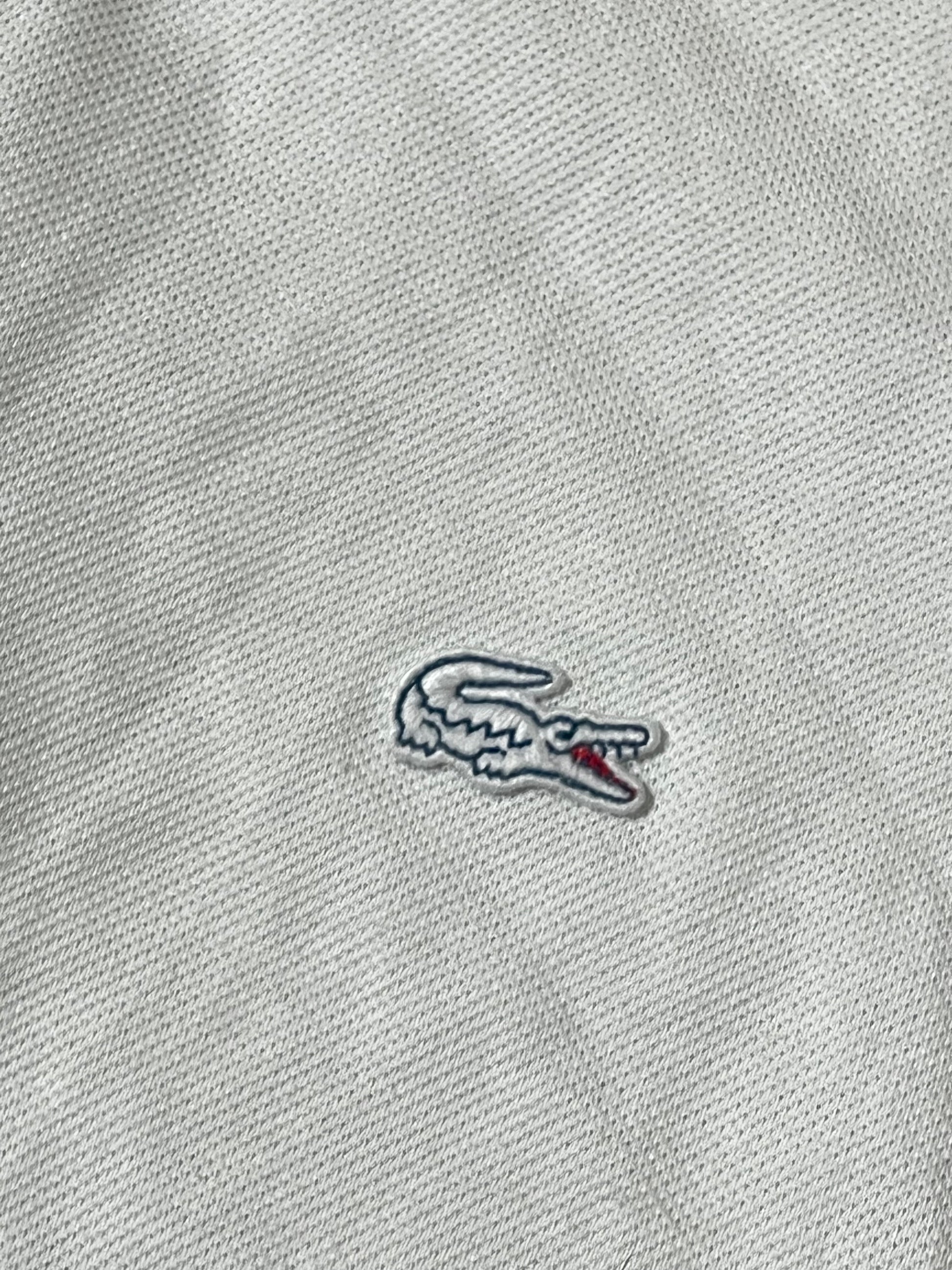 vintage white Lacoste polo {M}