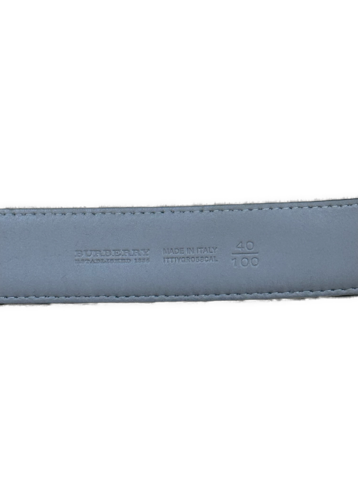 vintage Burberry belt