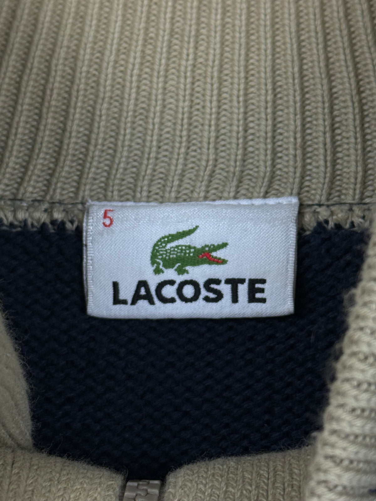 vintage Lacoste sweatjacket {L}