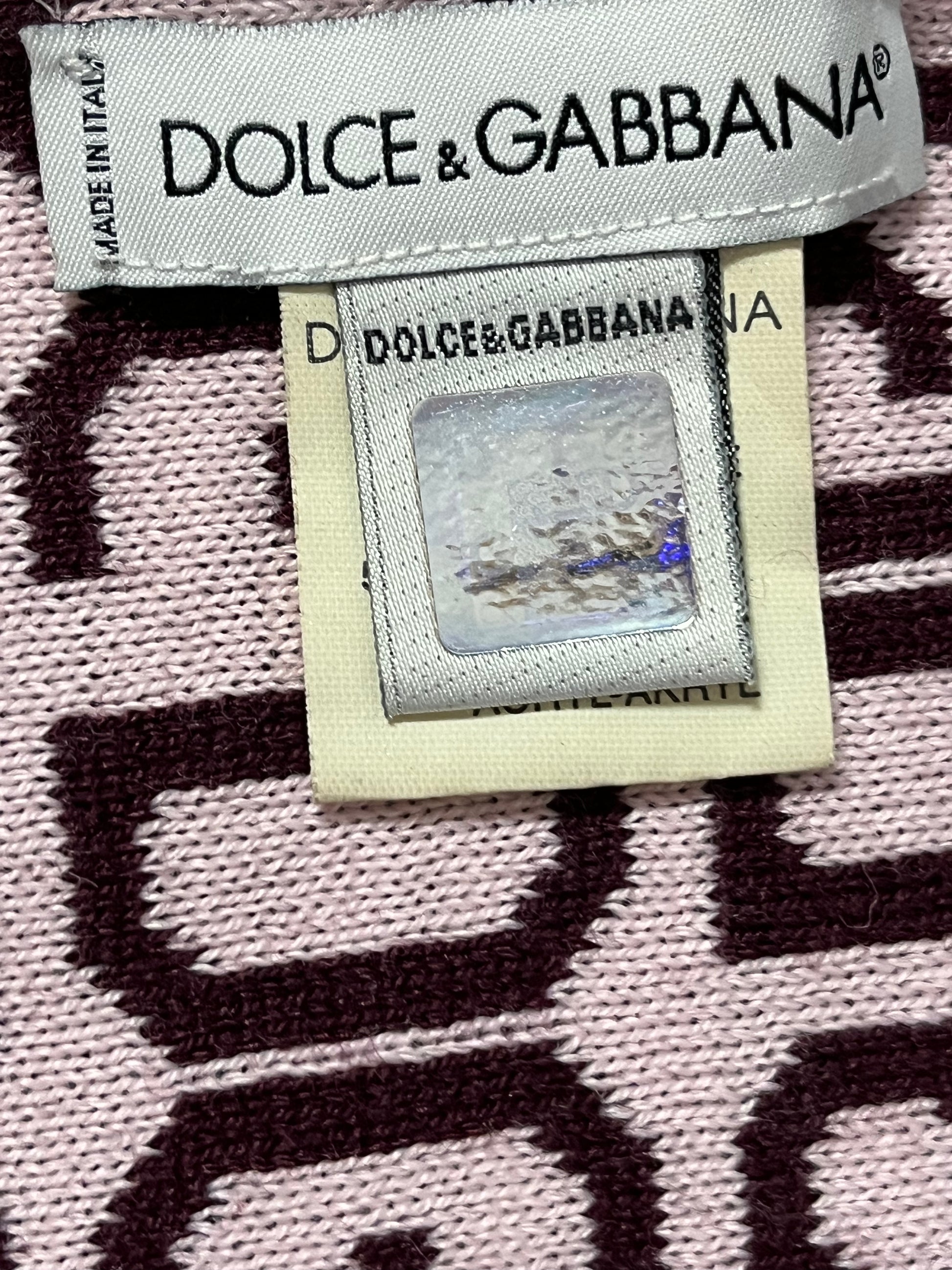 vintage Dolce & Gabbana scarf