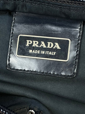 vintage Prada slingbag + cards