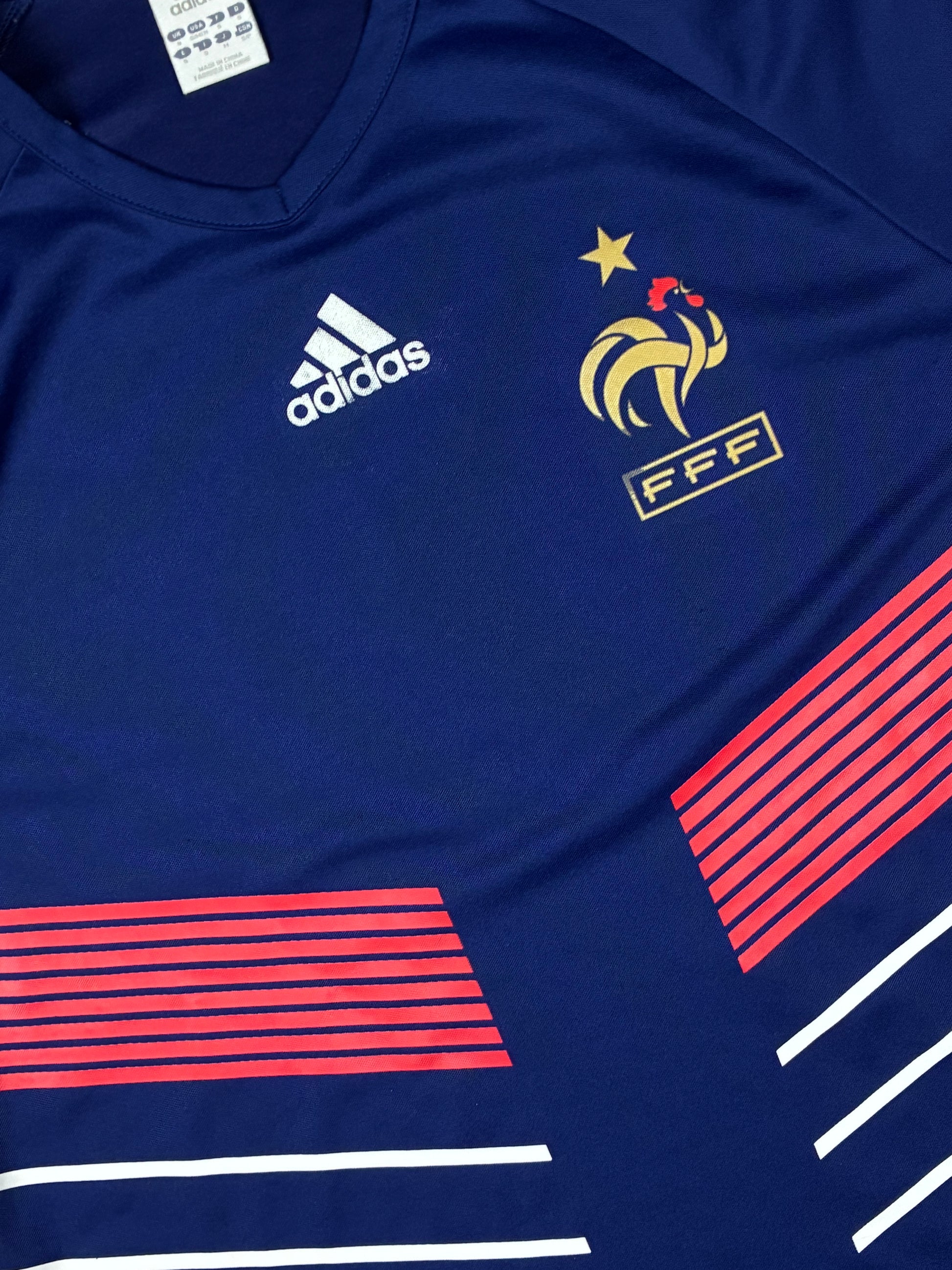 vintage Adidas France home jersey {M}