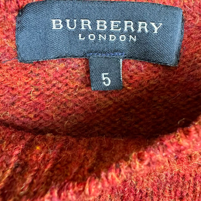 vintage Burberry knittedsweater {S}