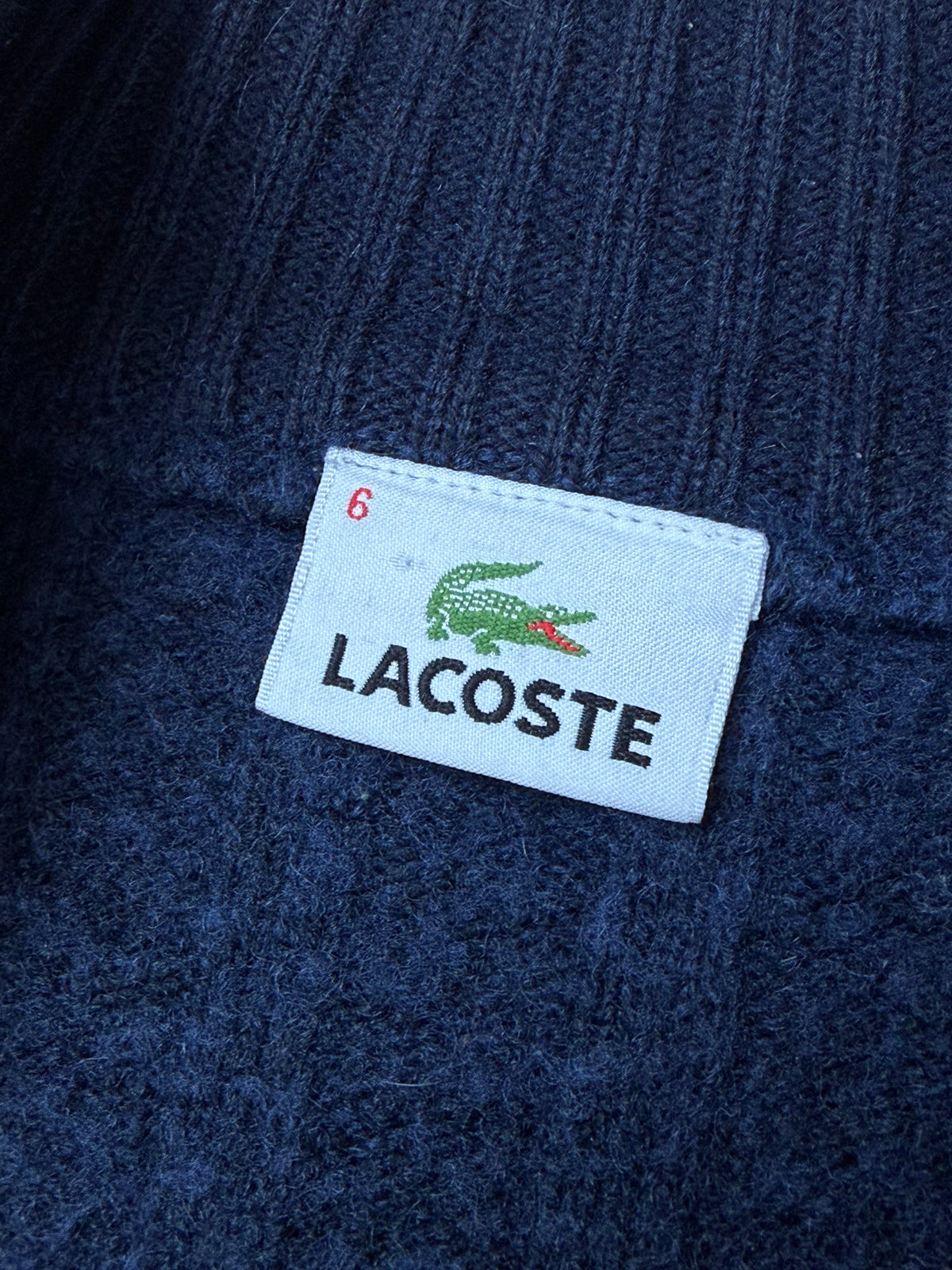 vintage Lacoste sweatjacket {M}