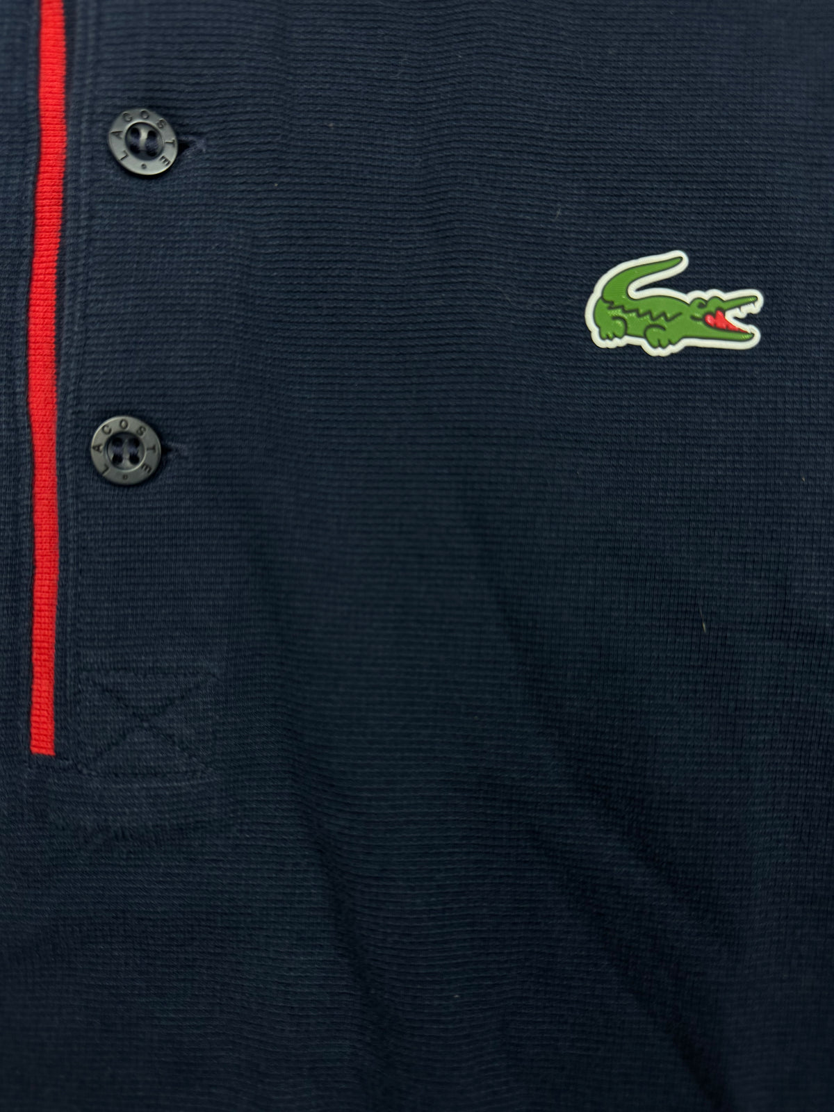 navyblue Lacoste polo {S}