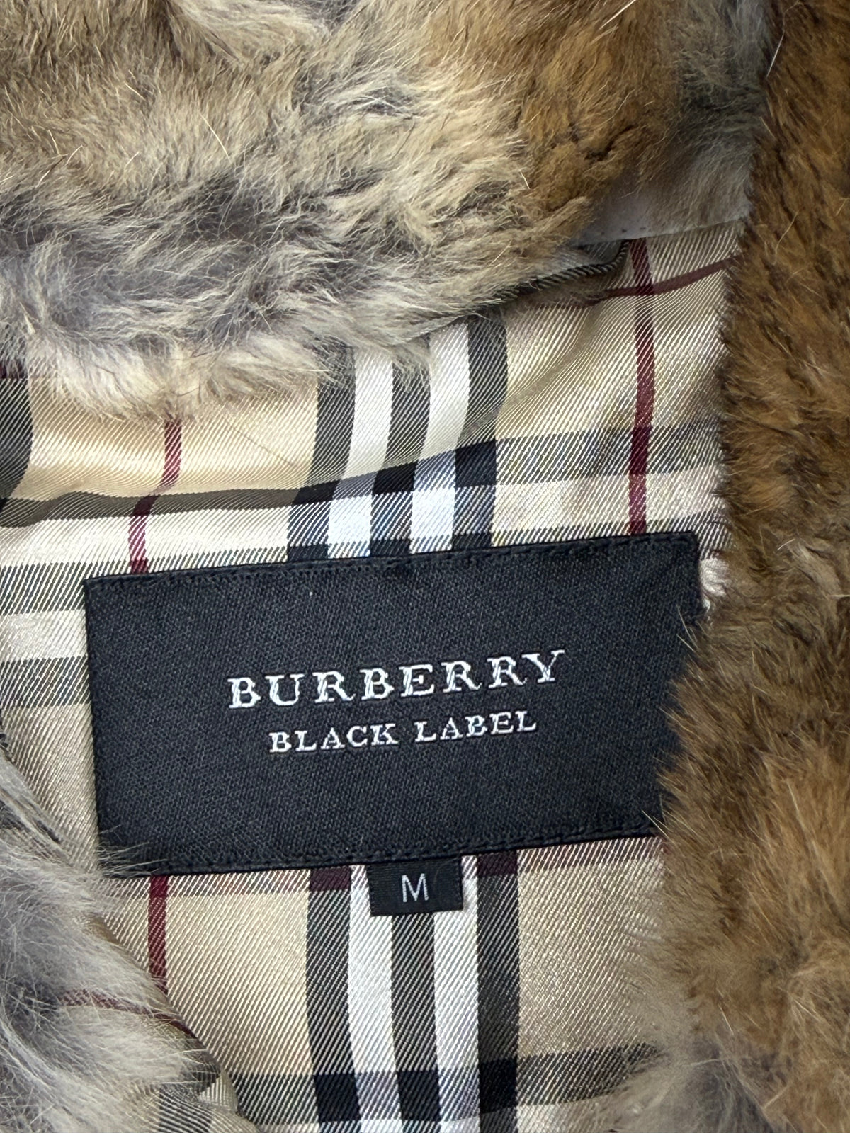 vintage Burberry Black Label winterjacket {M}