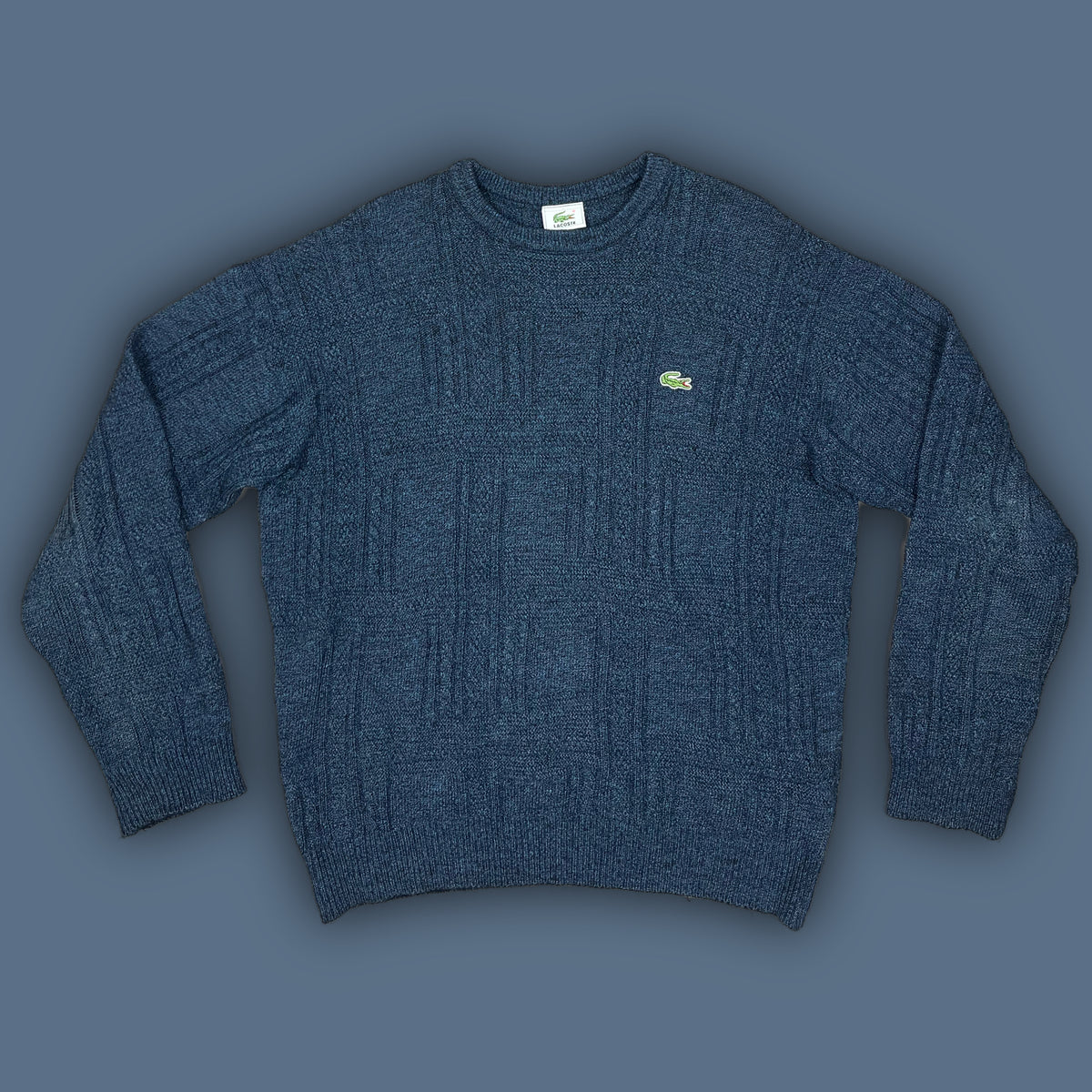 vintage Lacoste knittedsweater {L}