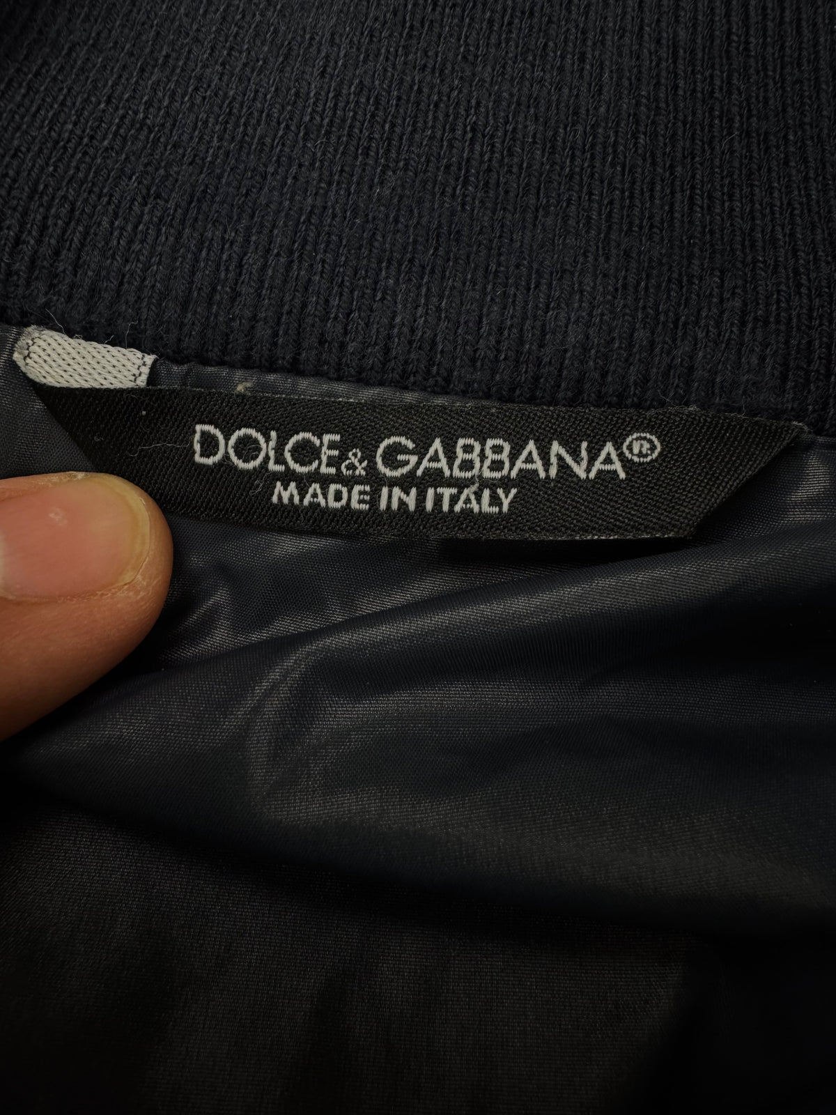 vintage navyblue Dolce & Gabbana windbreaker {M}