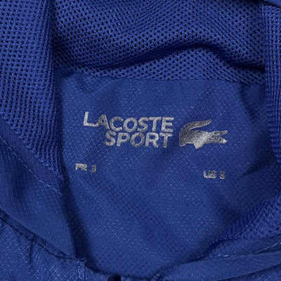 navyblue Lacoste windbreaker {S}