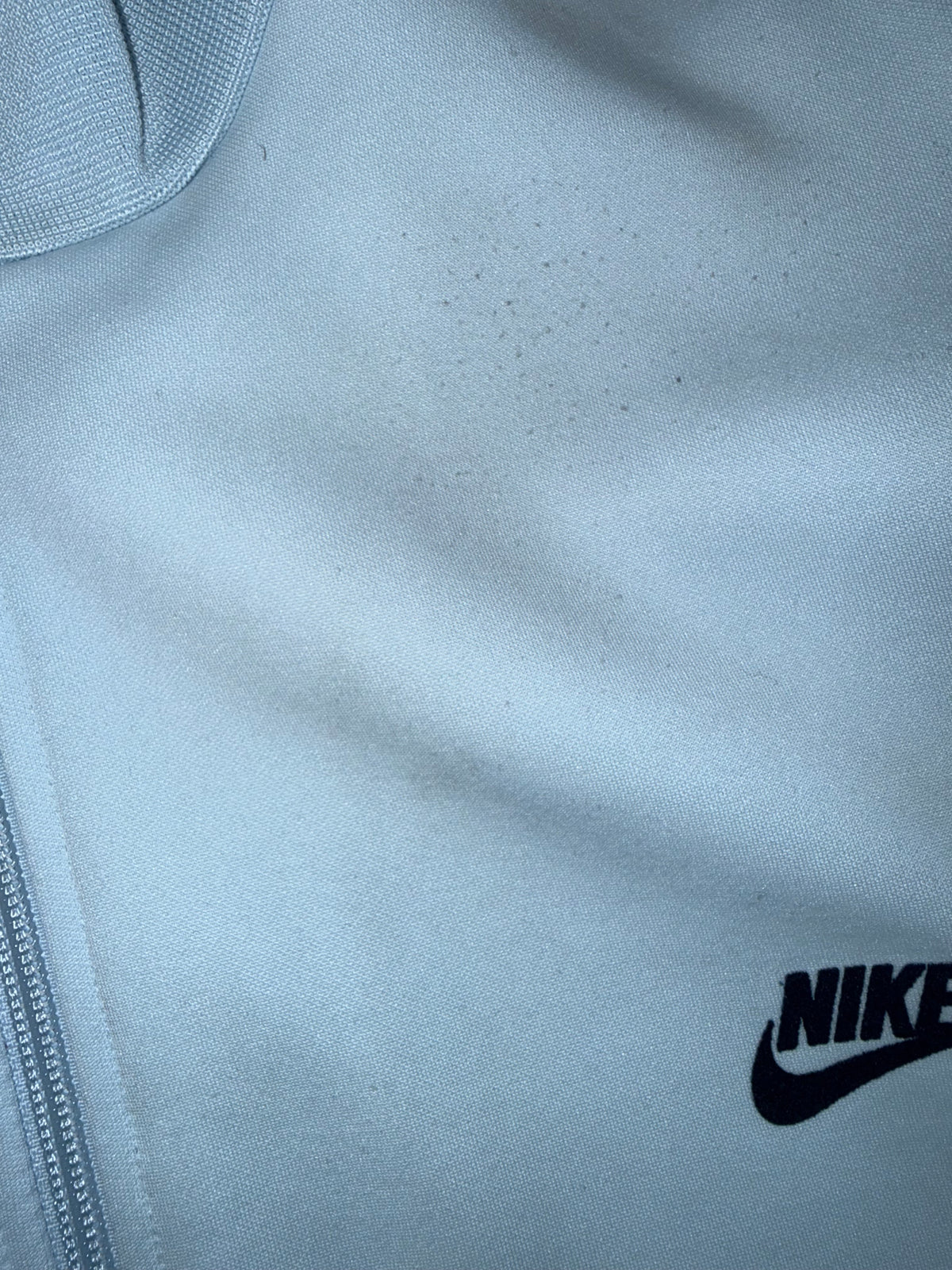 vintage babyblue Nike sweatjacket {XL}