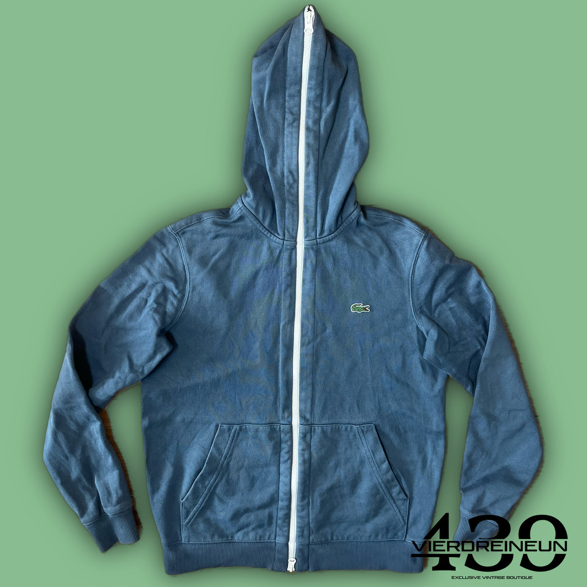 vintage Lacoste sweatjacket {S}