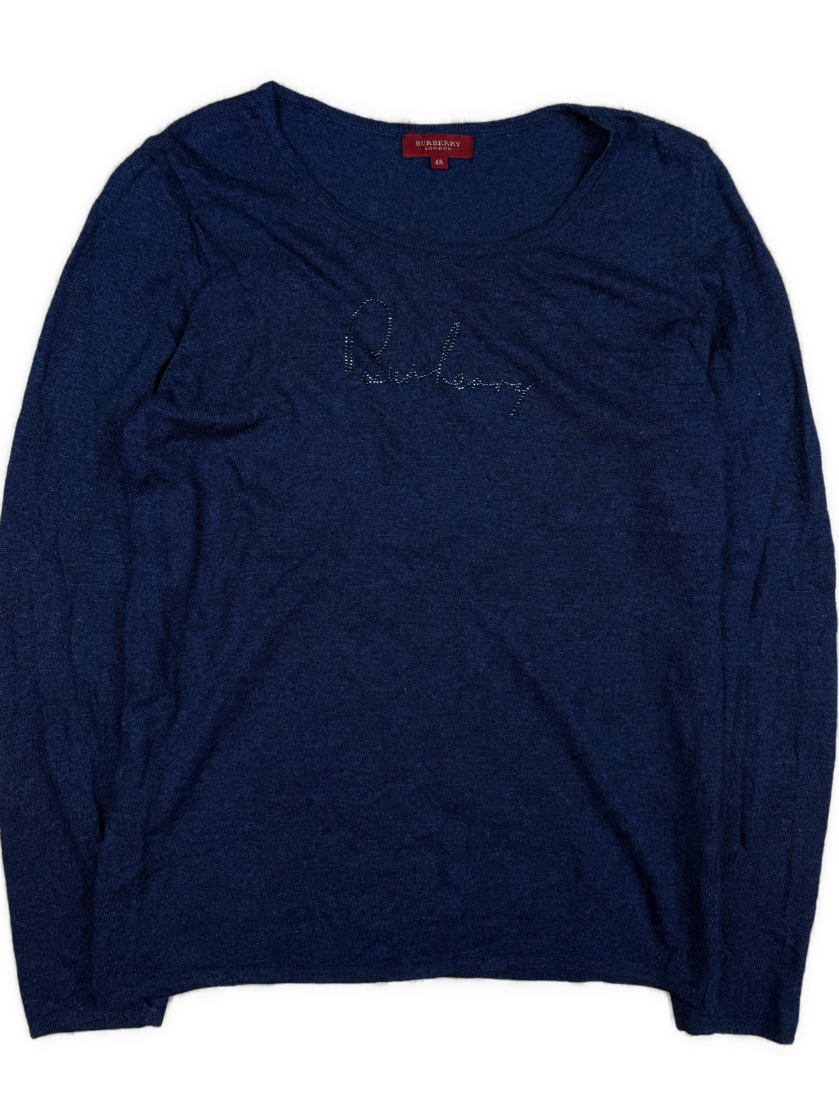 vintage Burberry knittedsweater {S}