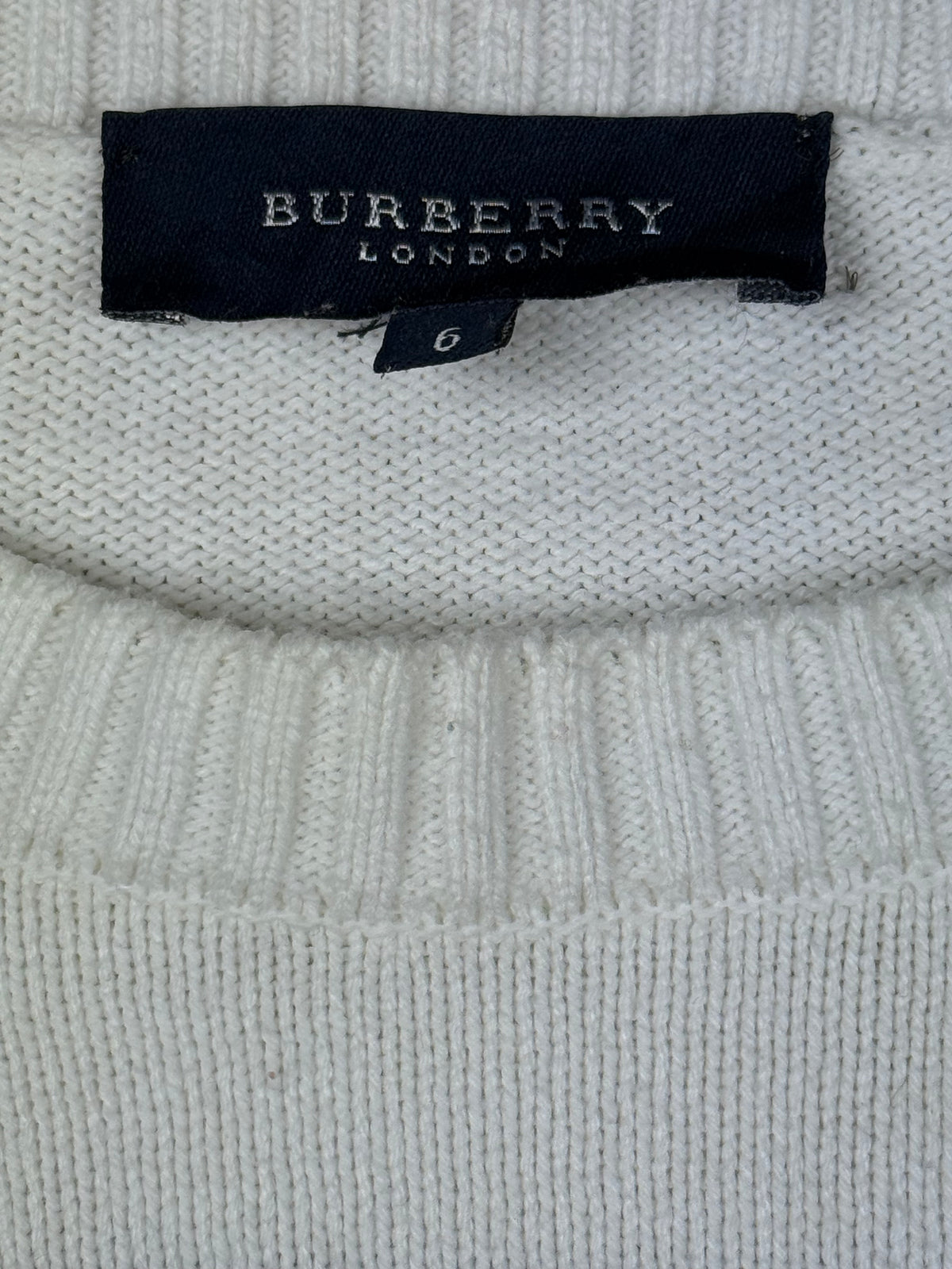 vintage Burberry knittedsweater {M}