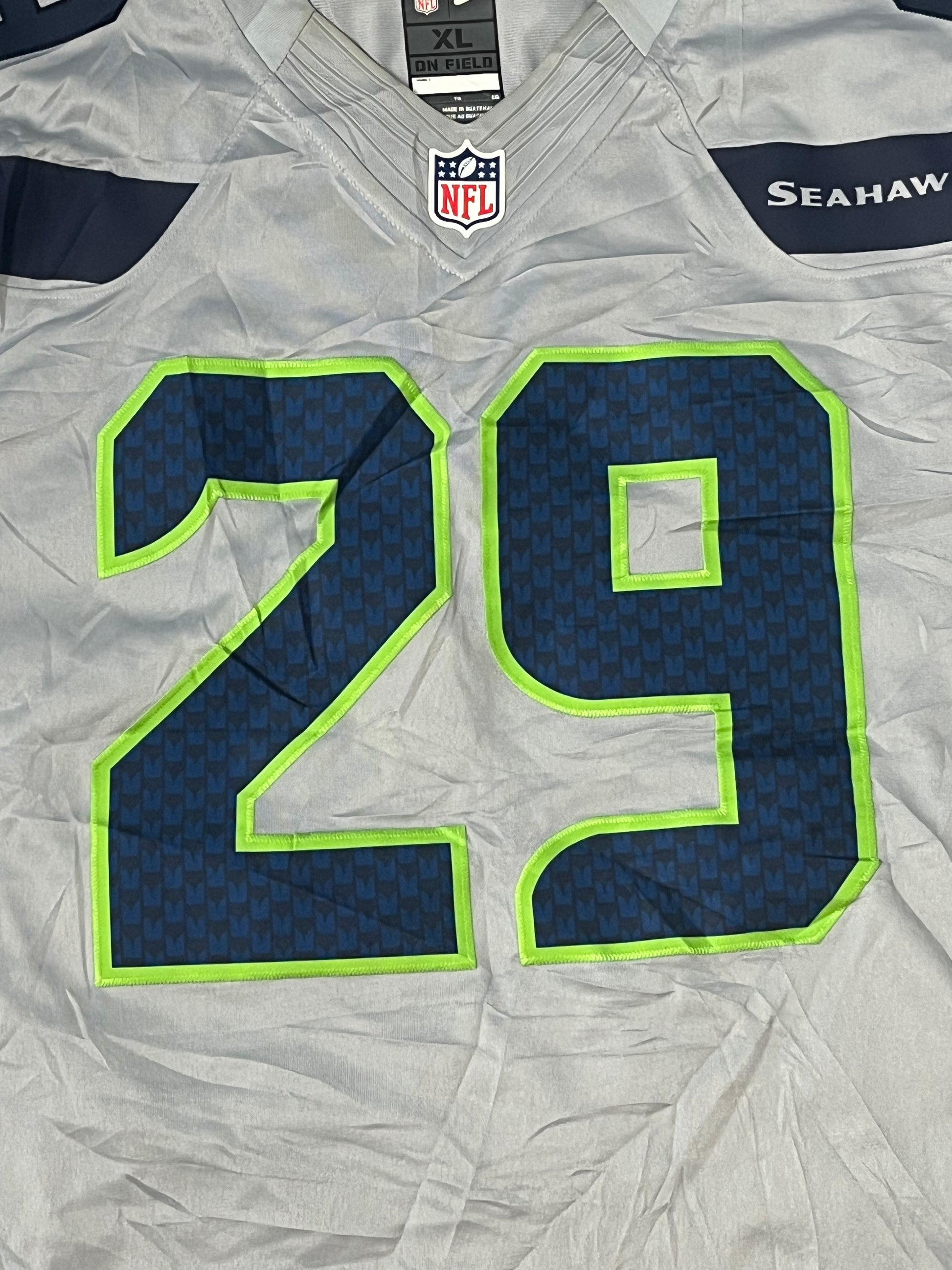 vintage Nike SEAHAWKS THOMAS29 Americanfootball jersey NFL {XL}