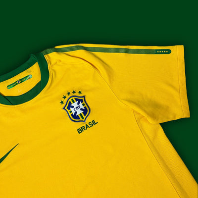 vintage Nike BRASIL 2010 home jersey {S}