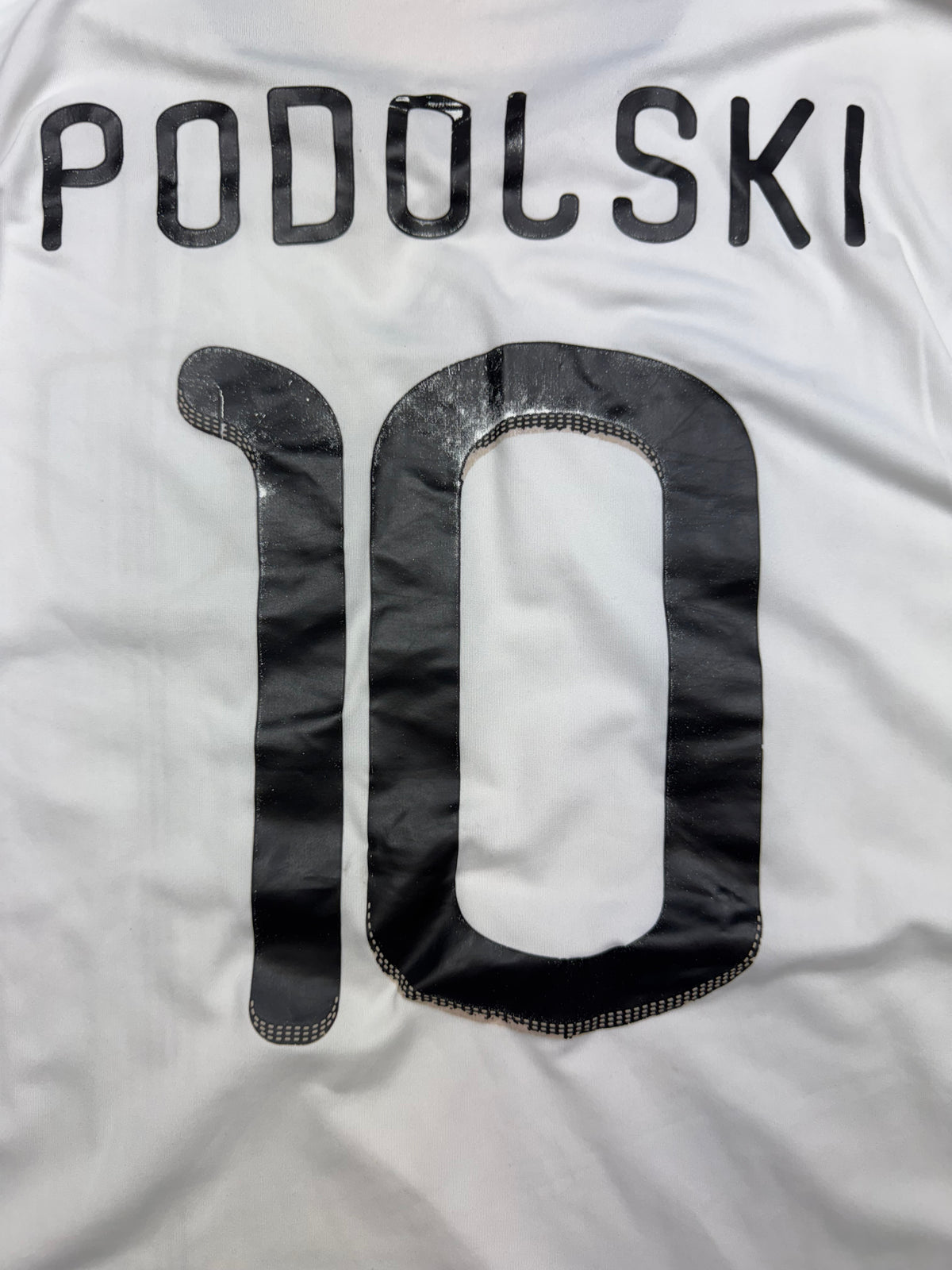 vintage Adidas PODOLSKI10 home jersey {M}