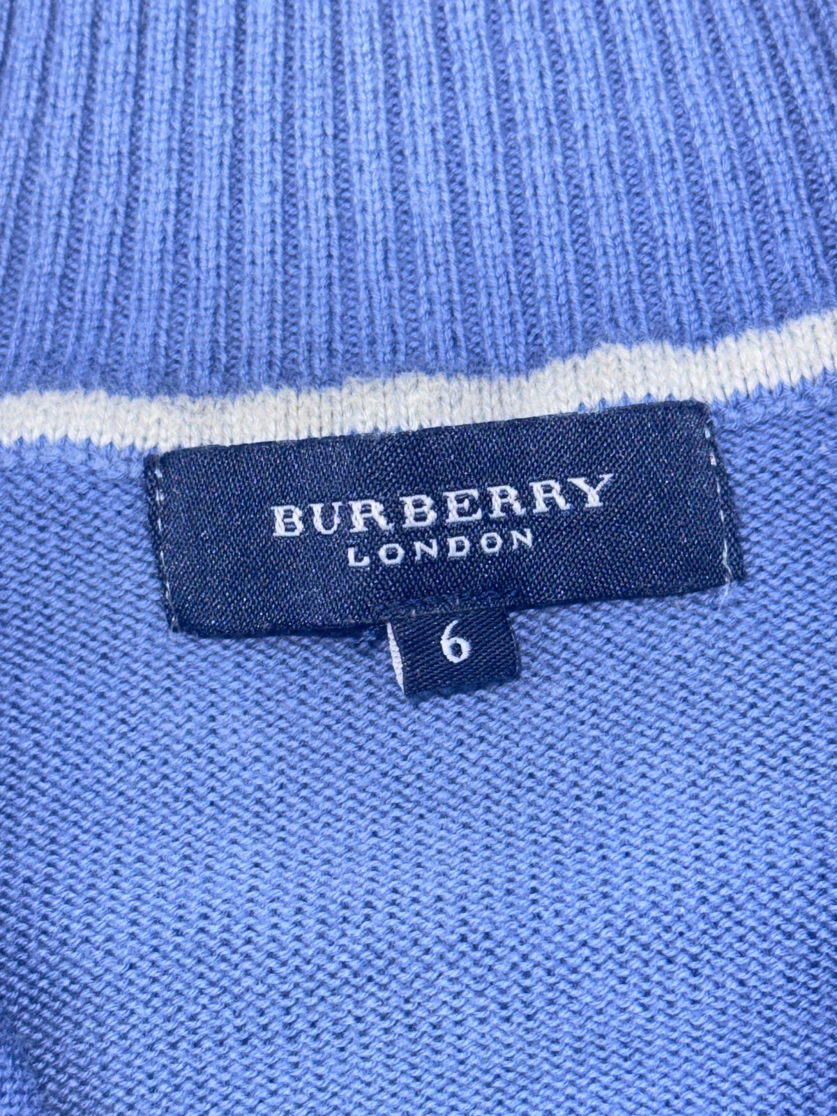 vintage Burberry sweatjacket {L}