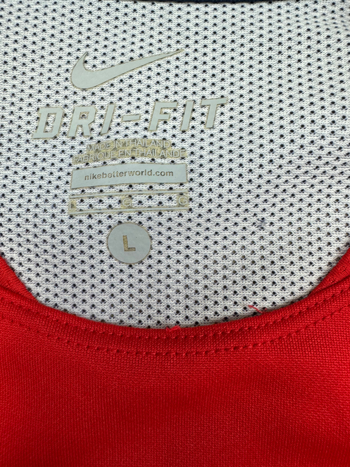 vintage Nike PSG Paris Saint Germain trainingjersey {L}