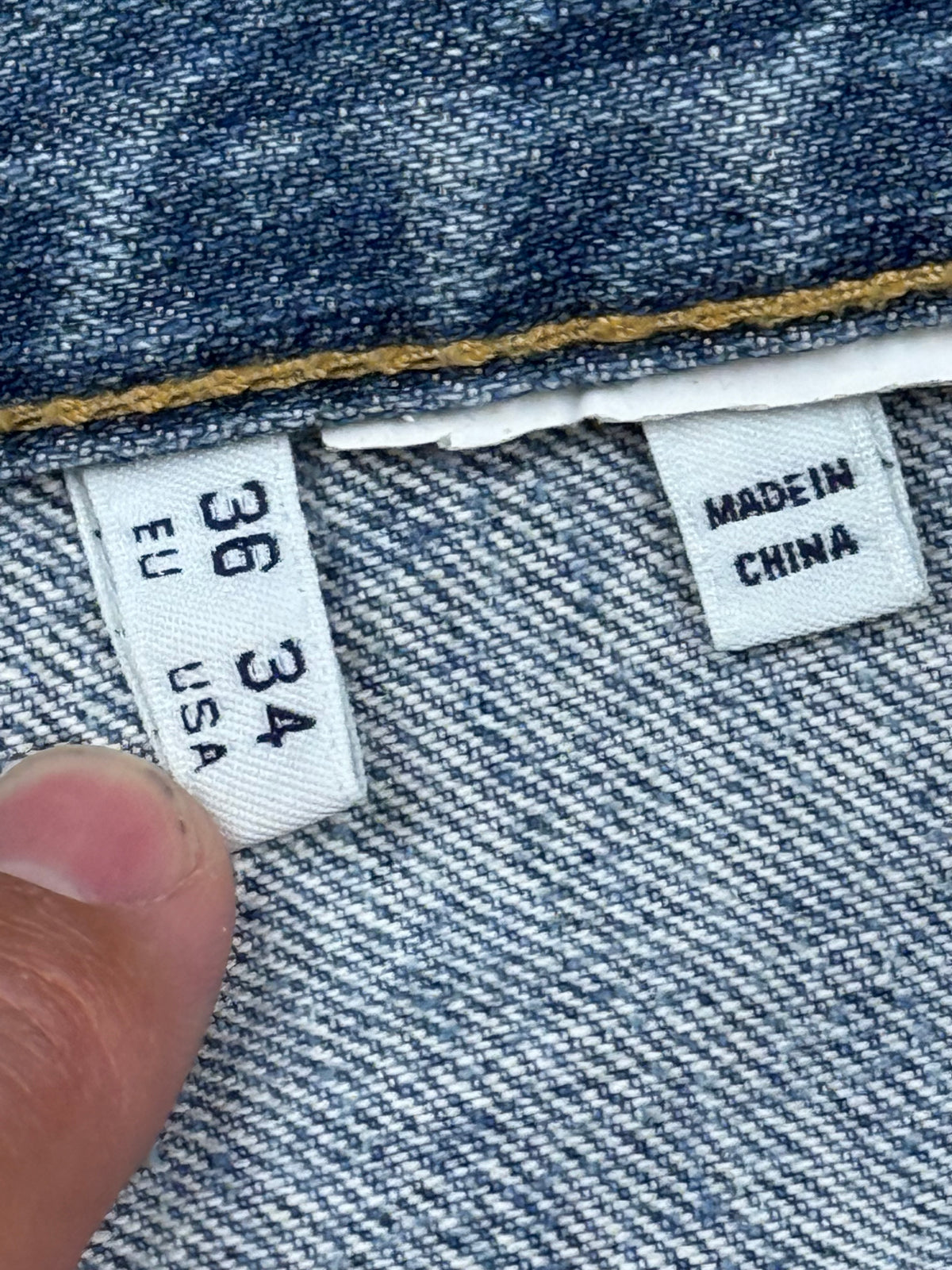 vintage Armani jeans