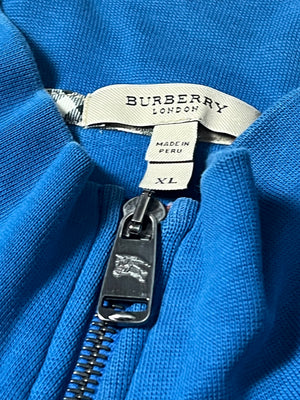 vintage Burberry halfzip {XL}