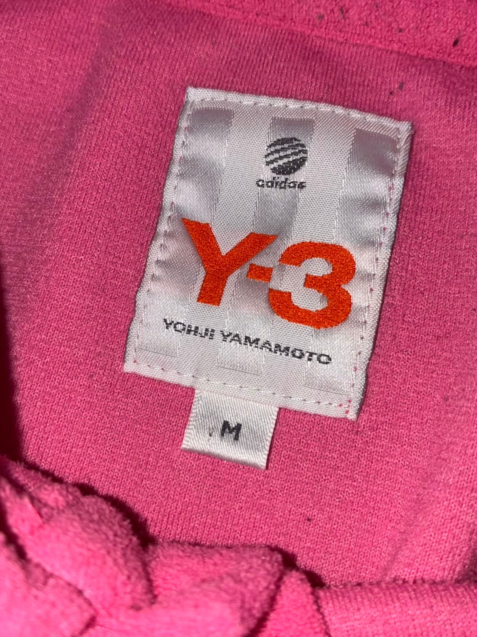 pink Adidas Y-3 Yohji Yamamoto polo {M}