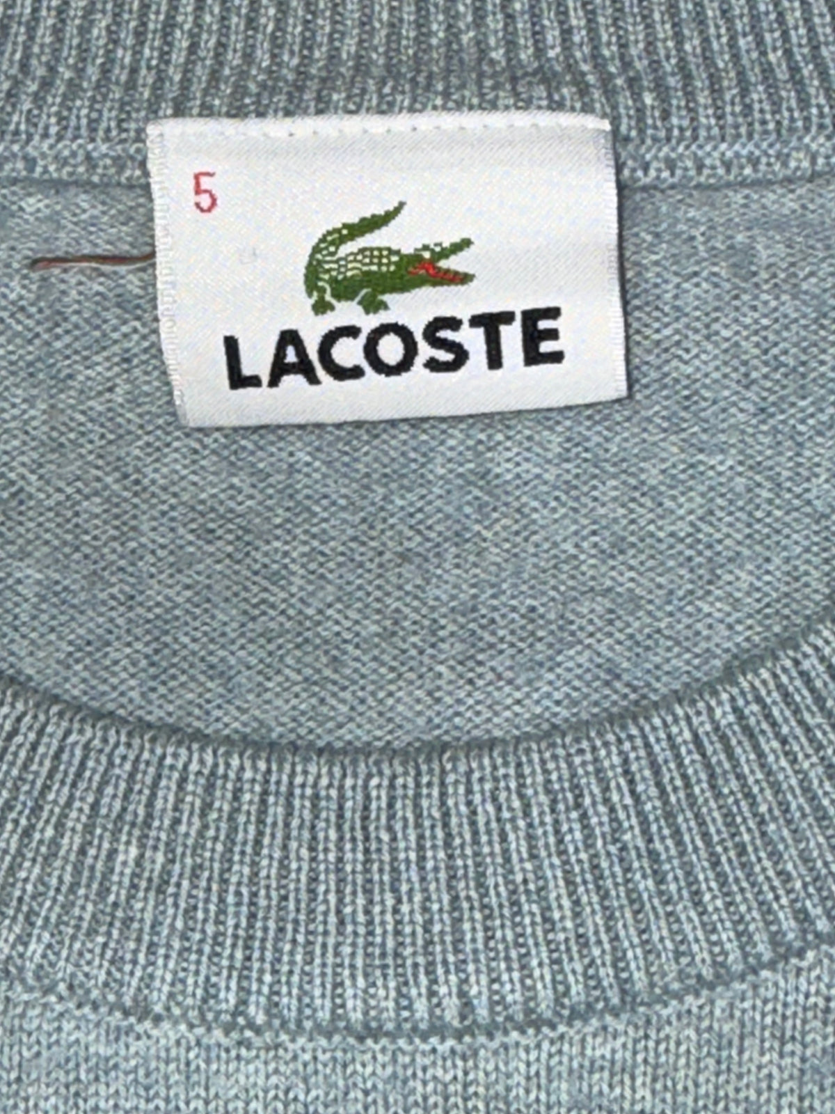 vintage Lacoste knittedsweater {S}