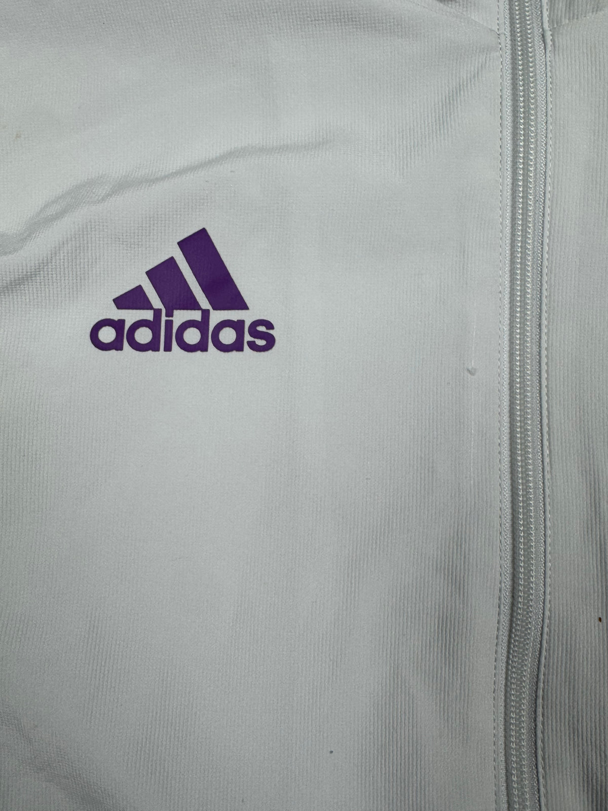vintage Adidas Real Madrid windbreaker {L}