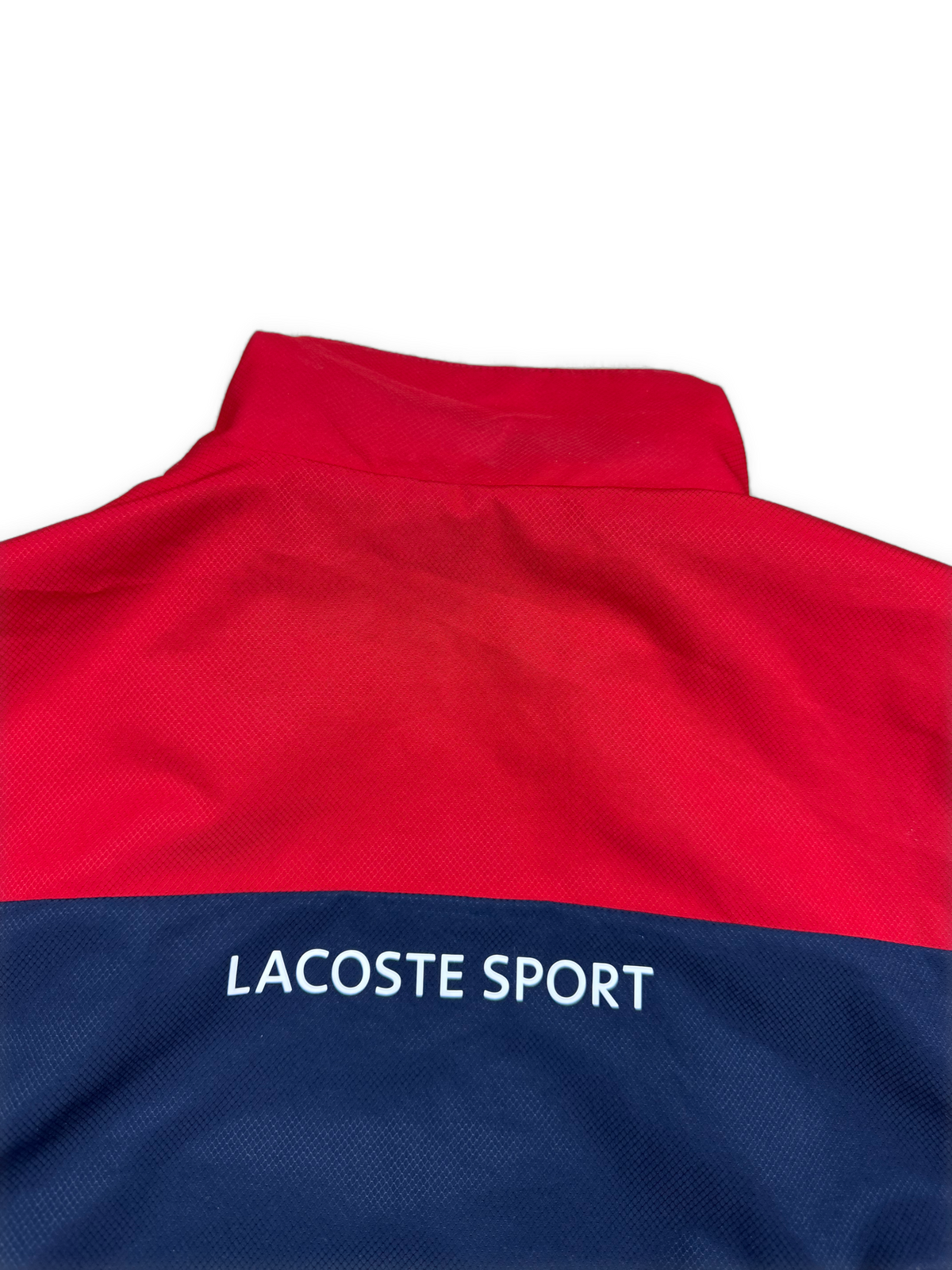 navyblue Lacoste windbreaker {M}