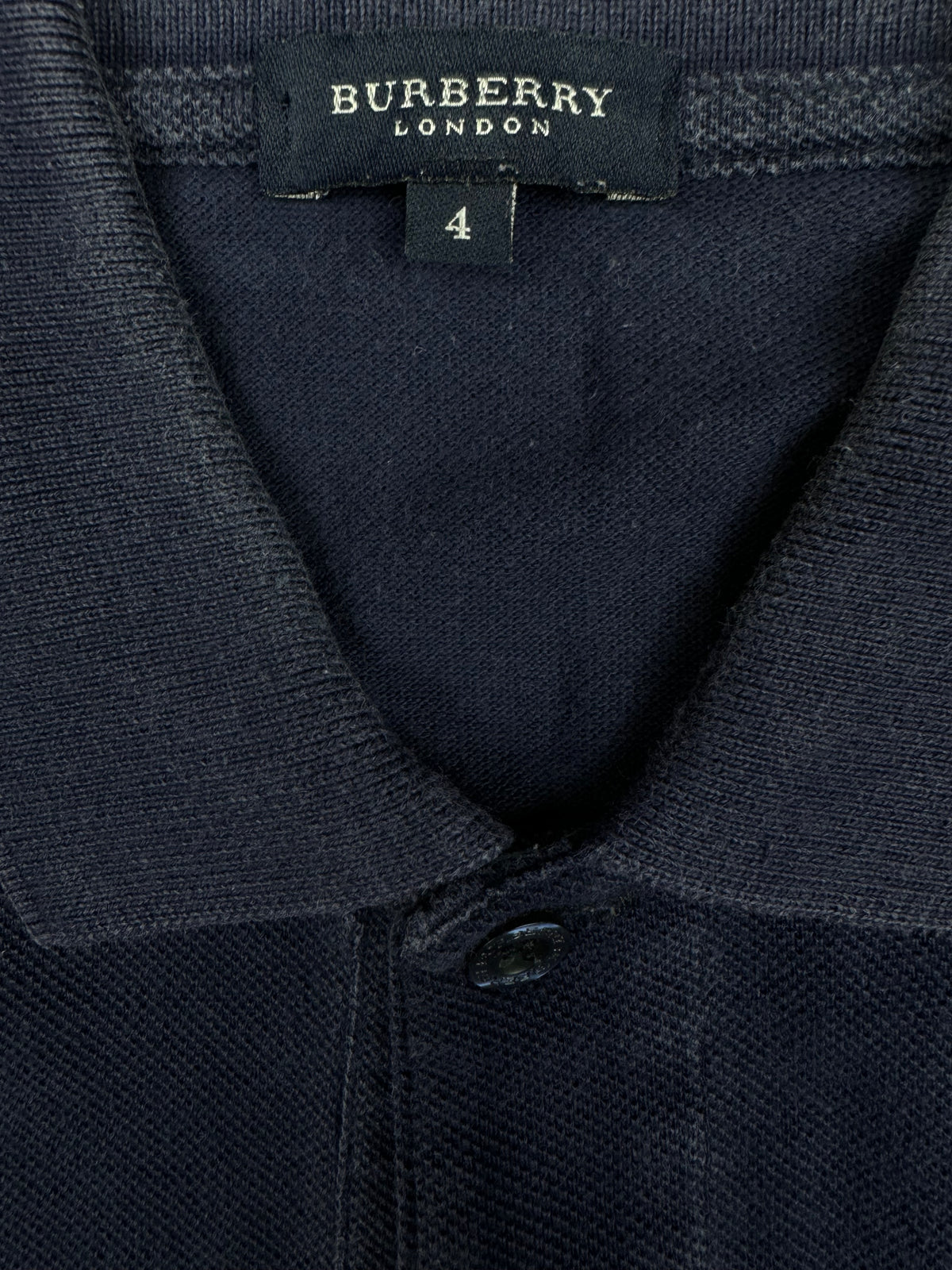 vintage Burberry polo {L}