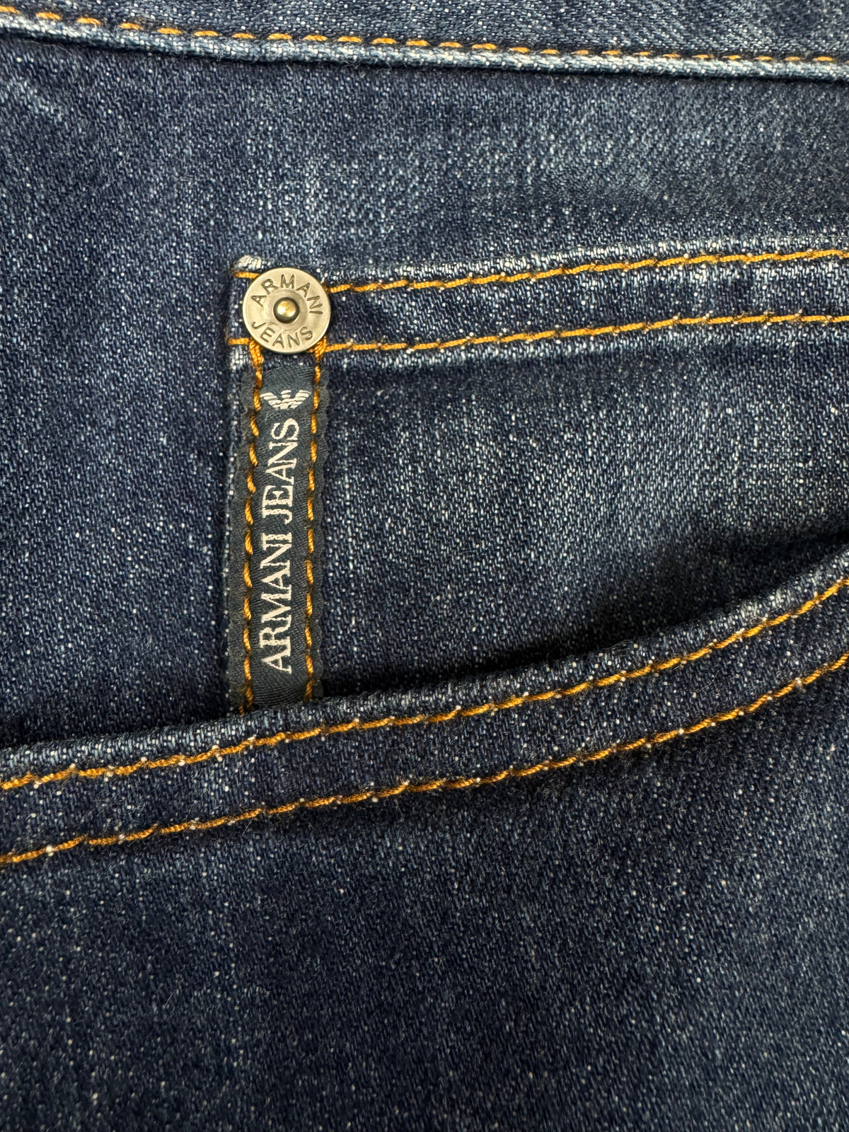 vintage Armani jeans {M}