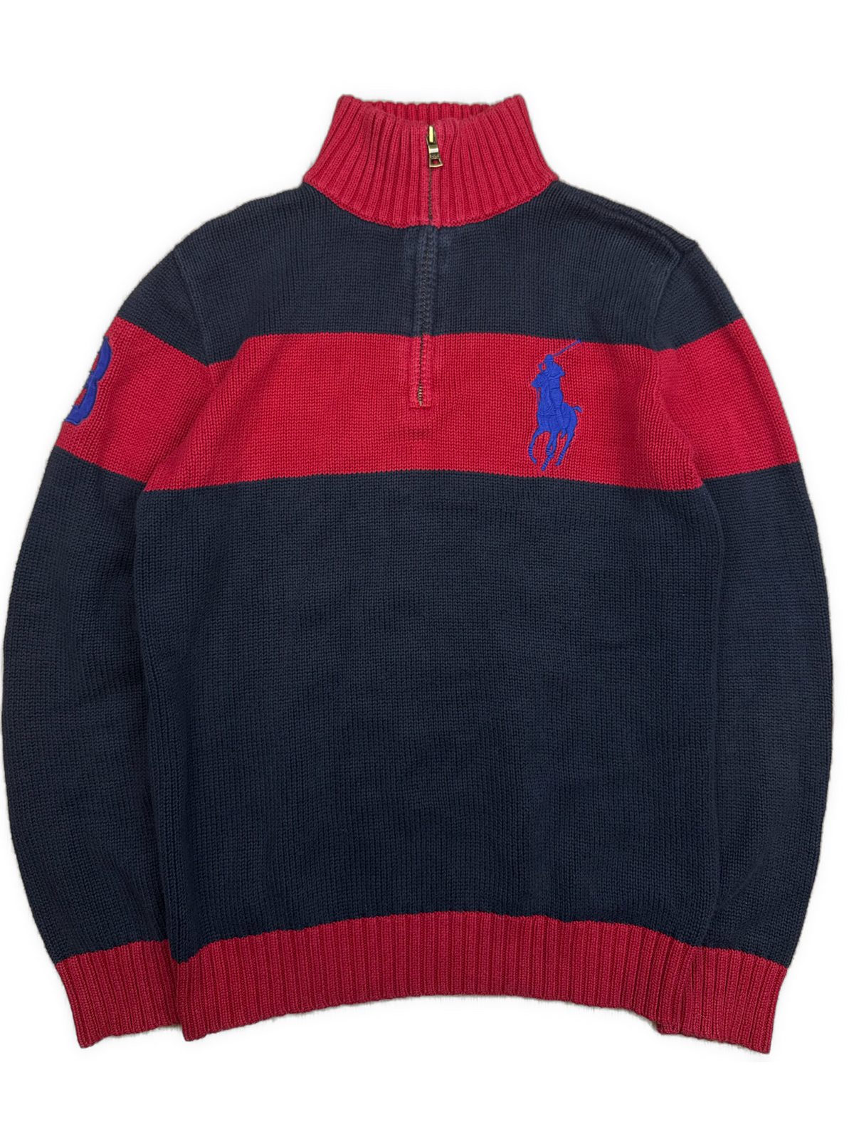 vintage Polo Ralph Lauren quarterzip {S}