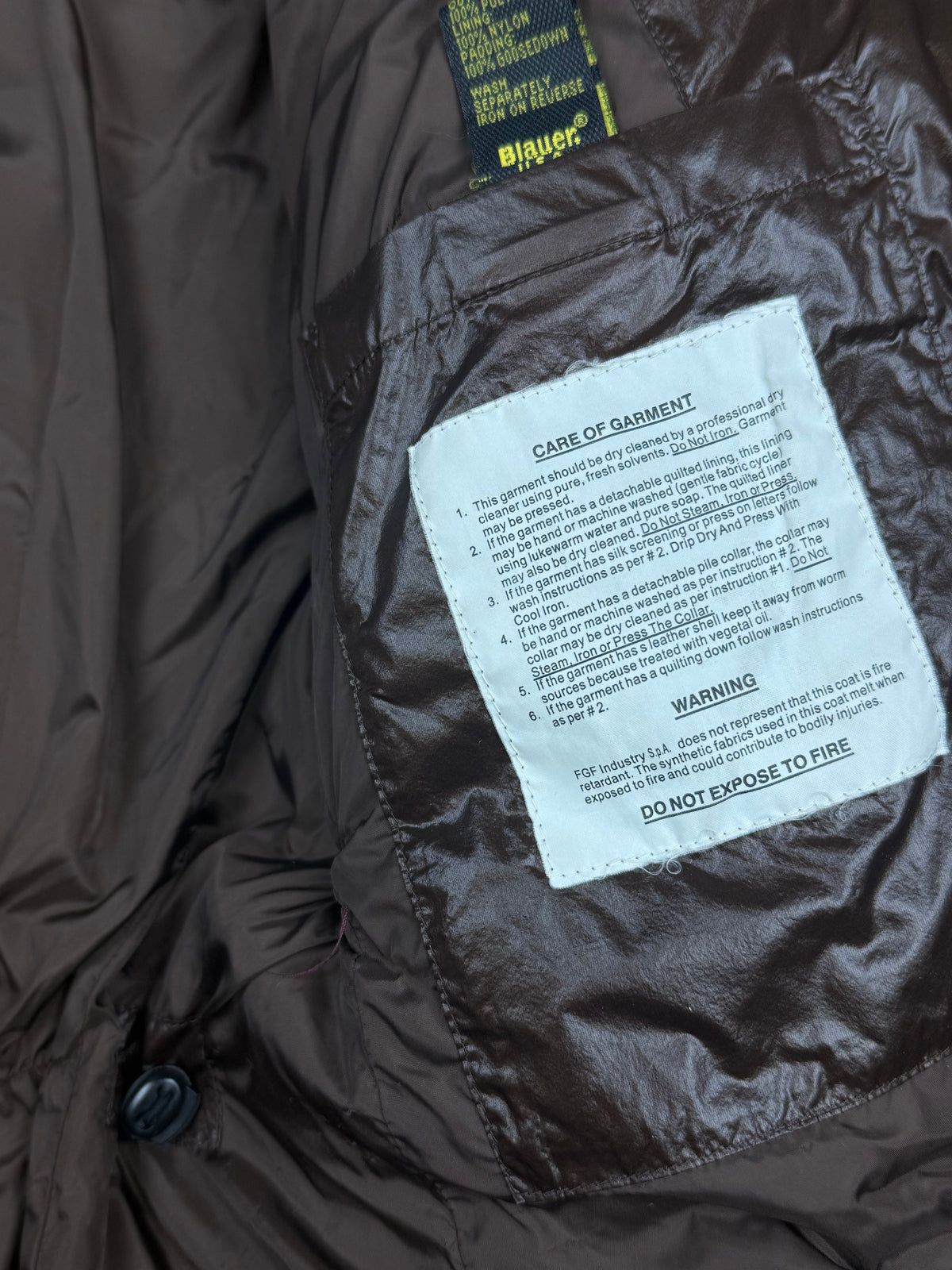 vintage Blauer winterjacket {M}