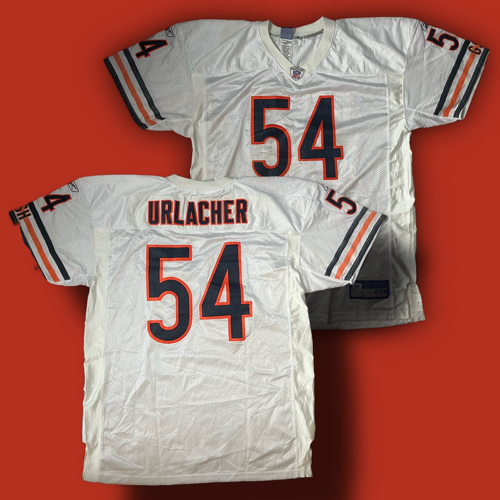 vintage Reebok URLACHER54 Americanfootball jersey NFL {XL}