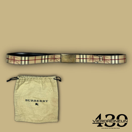 vintage Burberry belt