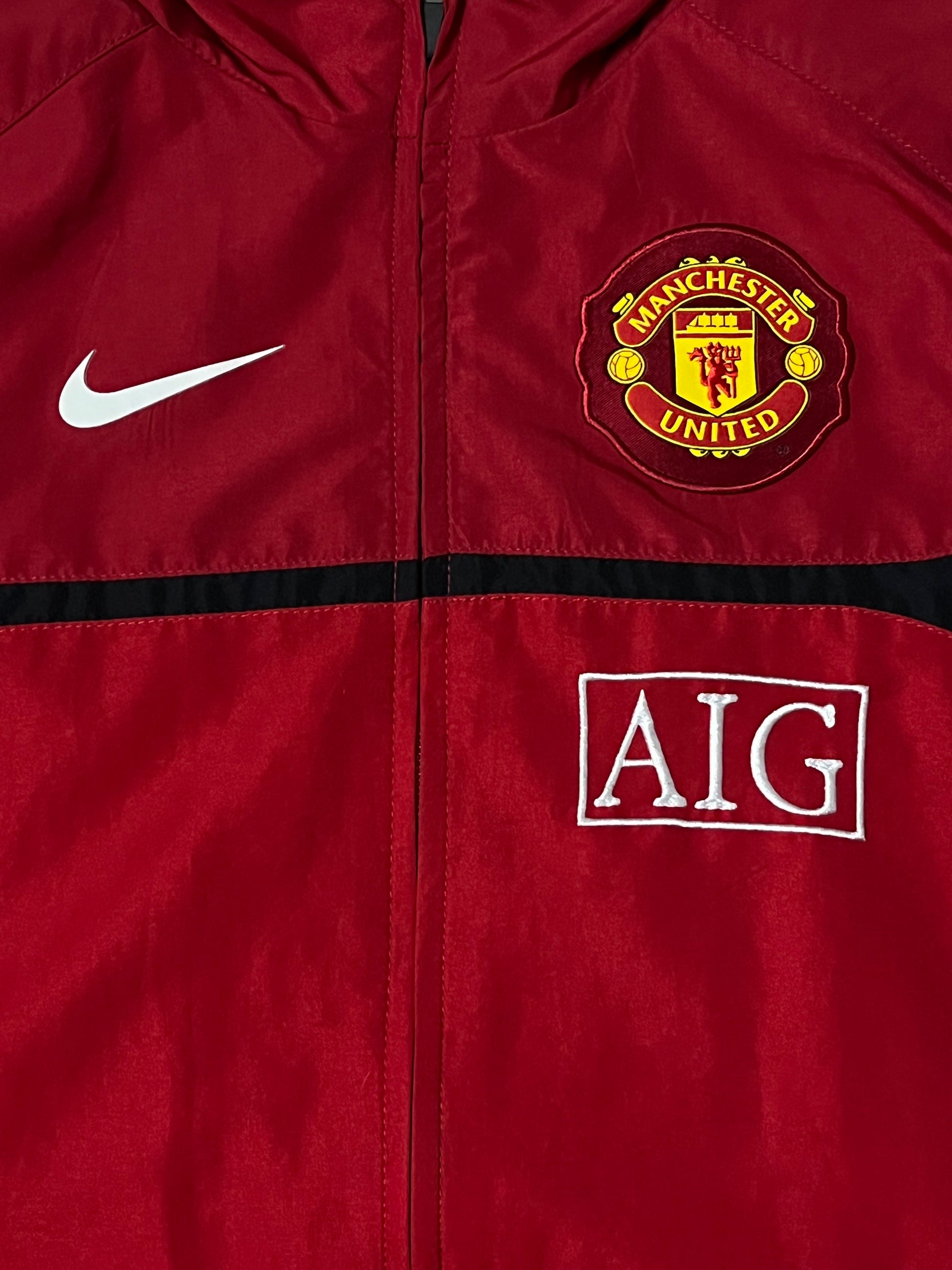 vintage Nike Manchester United windbreaker {S}