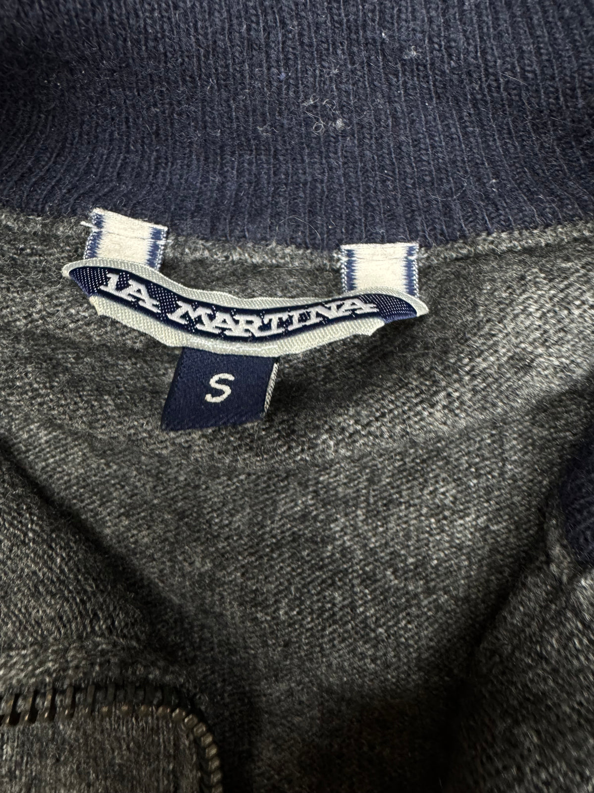 vintage La Martina sweatjacket {S}